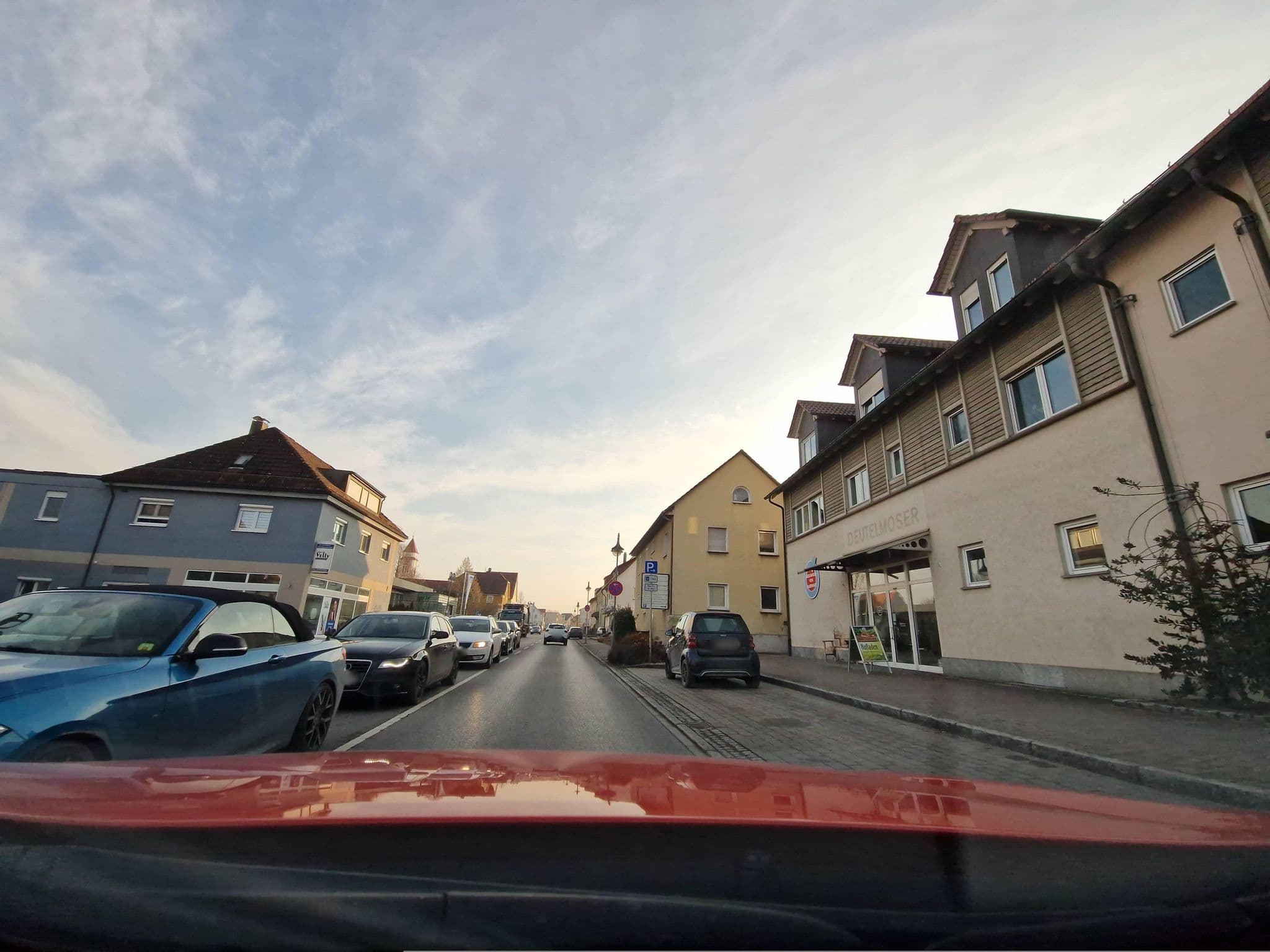 Street view near Gästehaus Adler, Meckenbeuren — © mcliquid (CC BY-SA · Mapillary)