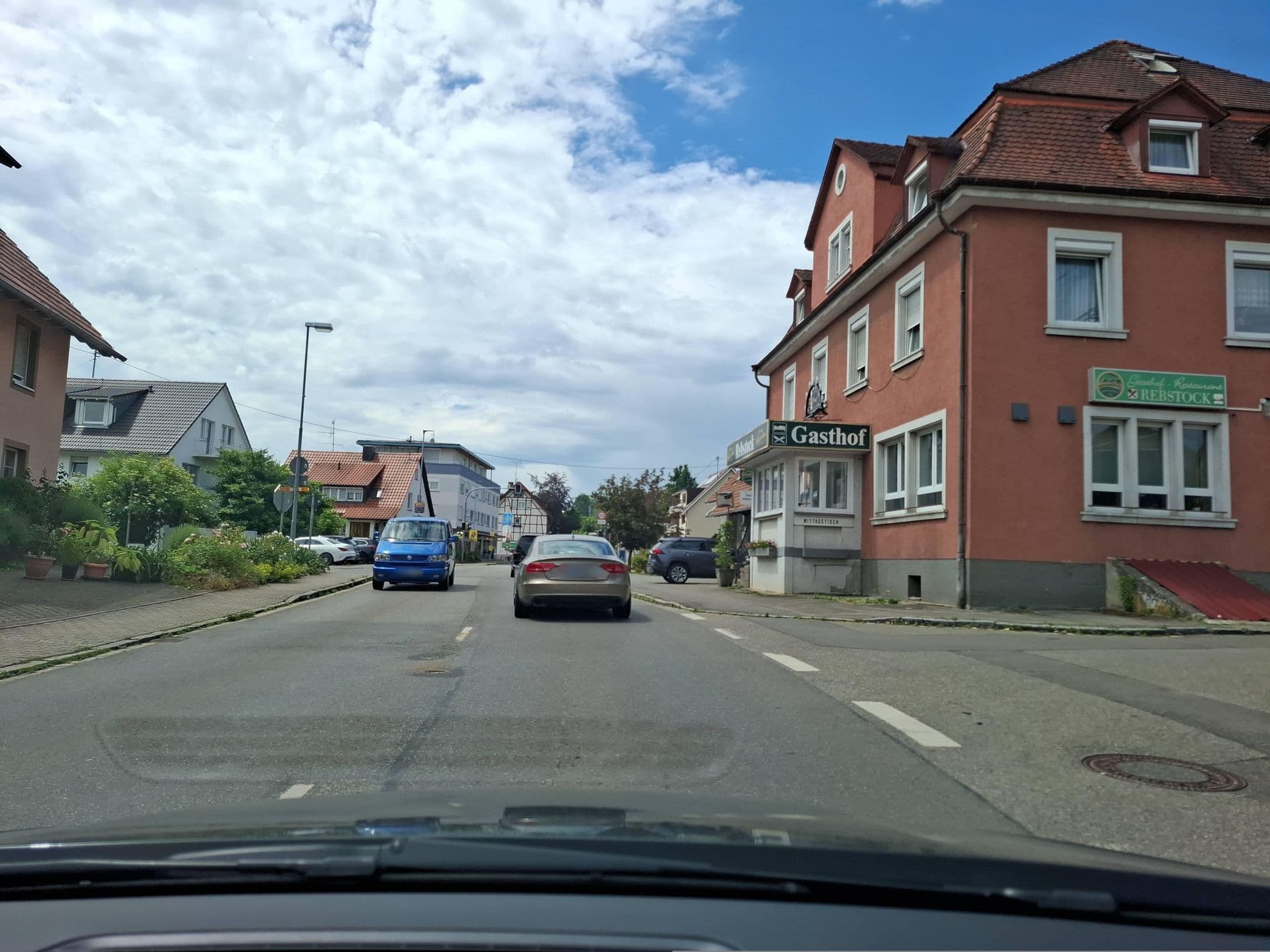 Street view near Gasthof Rebstock, Meersburg — © bct (CC BY-SA · Mapillary)