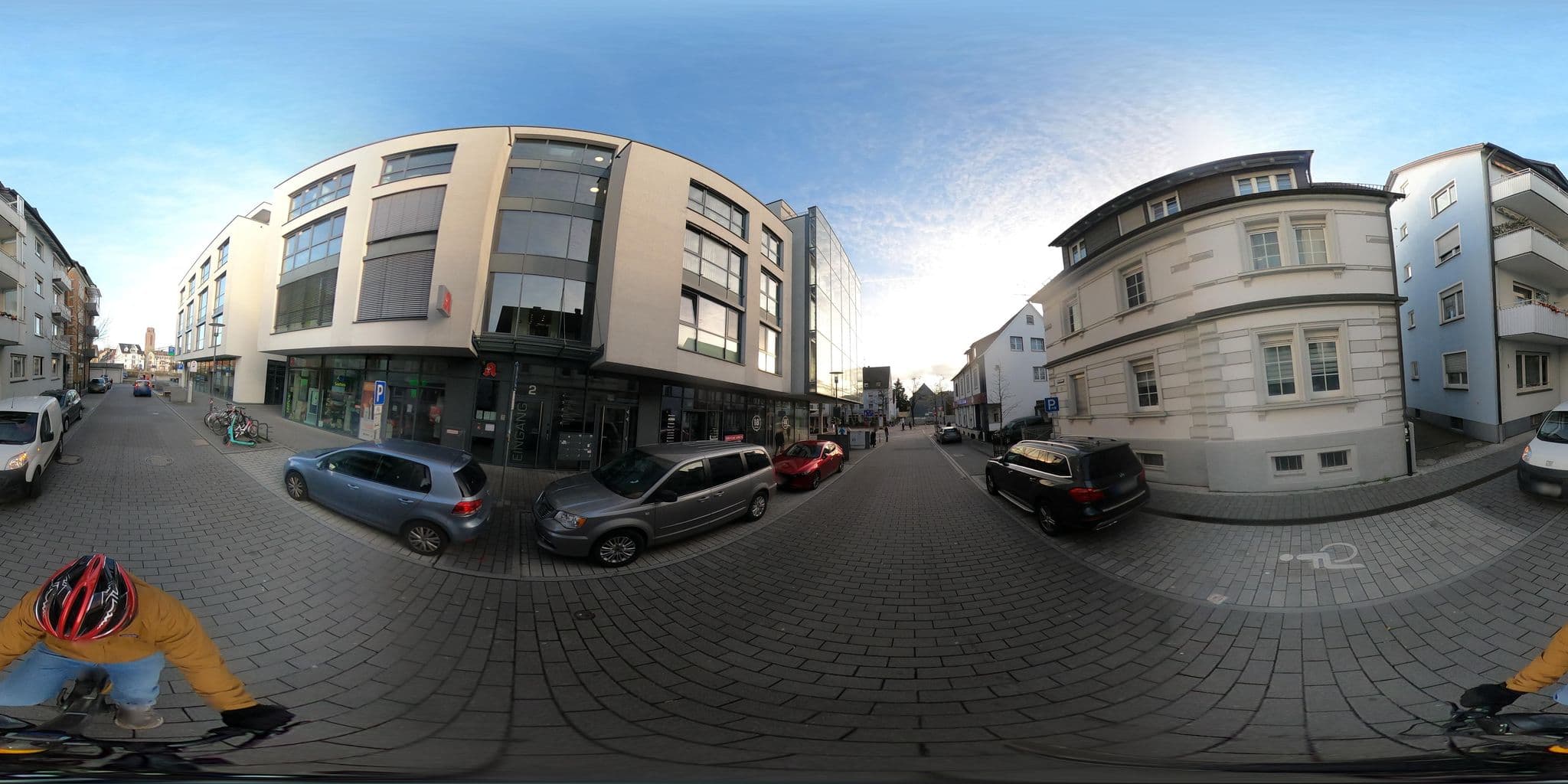 Street view near Haus Pia Serviced Apartments, Friedrichshafen — © RadNETZ (CC BY-SA · Mapillary)