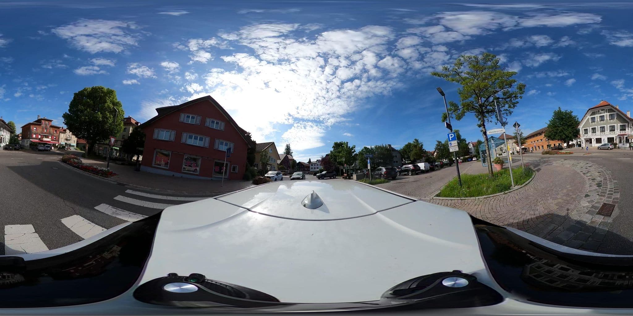 Street view near Brauerei Gaststätte Rössle, Scheidegg — © geowatti (CC BY-SA · Mapillary)