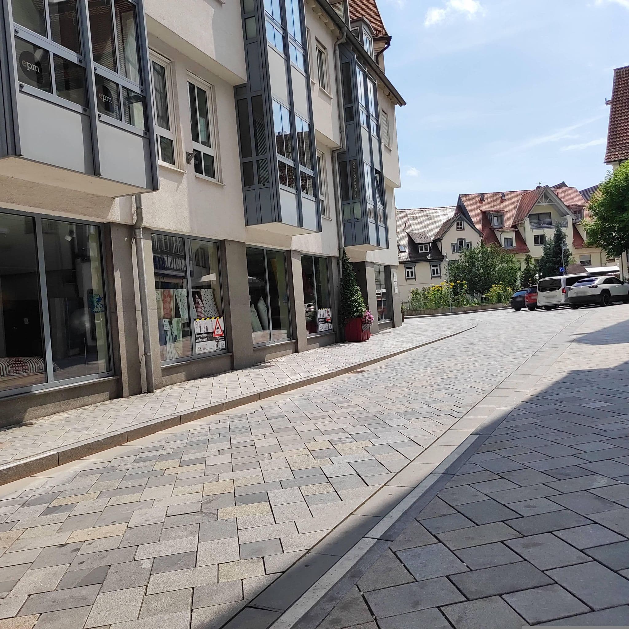 Street view near die emmi, Biberach an der Riß — © msdess (CC BY-SA · Mapillary)