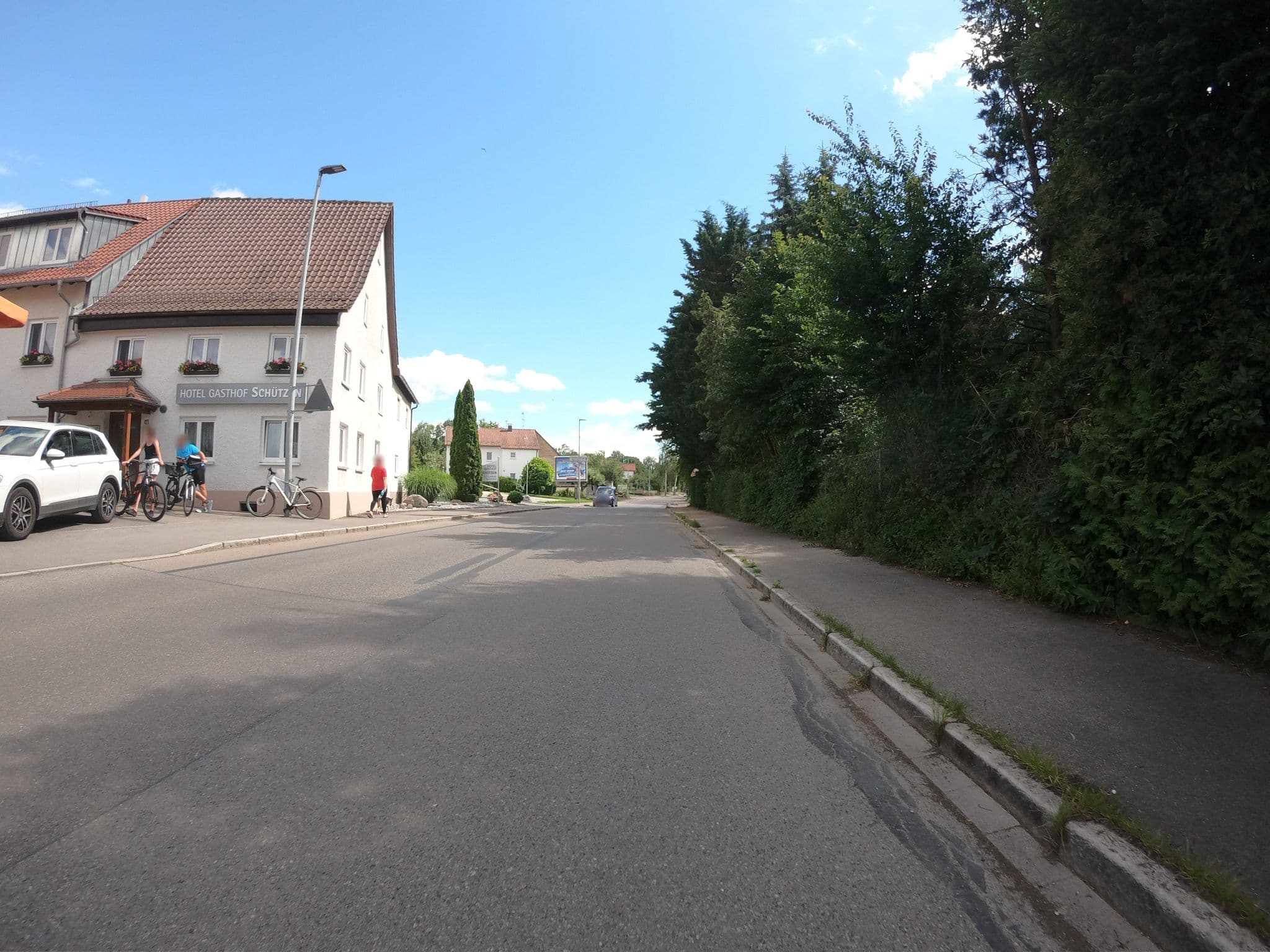 Street view near Gasthof Schuetzen, Laupheim — © tst (CC BY-SA · Mapillary)