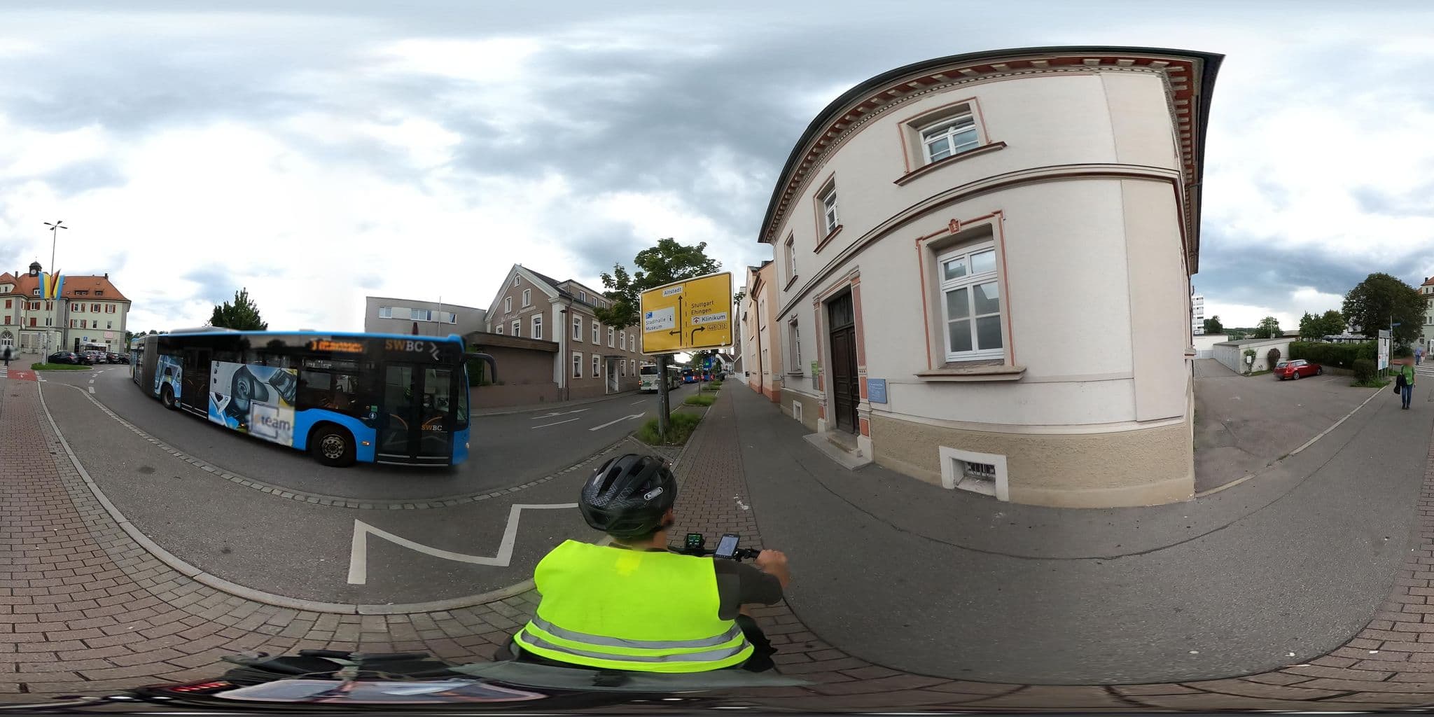 Street view near Deutsche Rentenversicherung Baden-Württemberg, Biberach an der Riß — © RadNETZ (CC BY-SA · Mapillary)