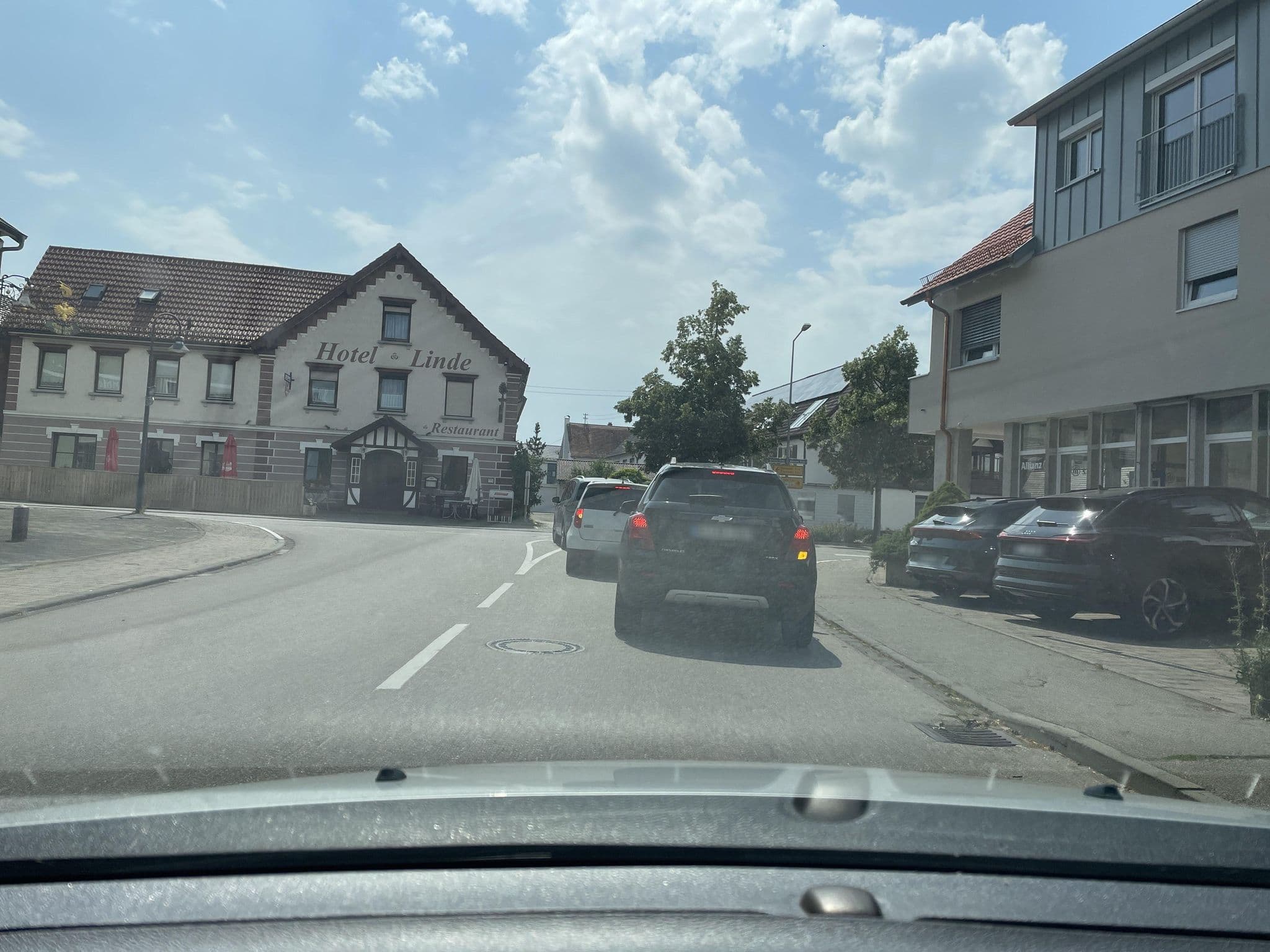 Street view near Landhotel Adler, Ummendorf — © chicc0 (CC BY-SA · Mapillary)