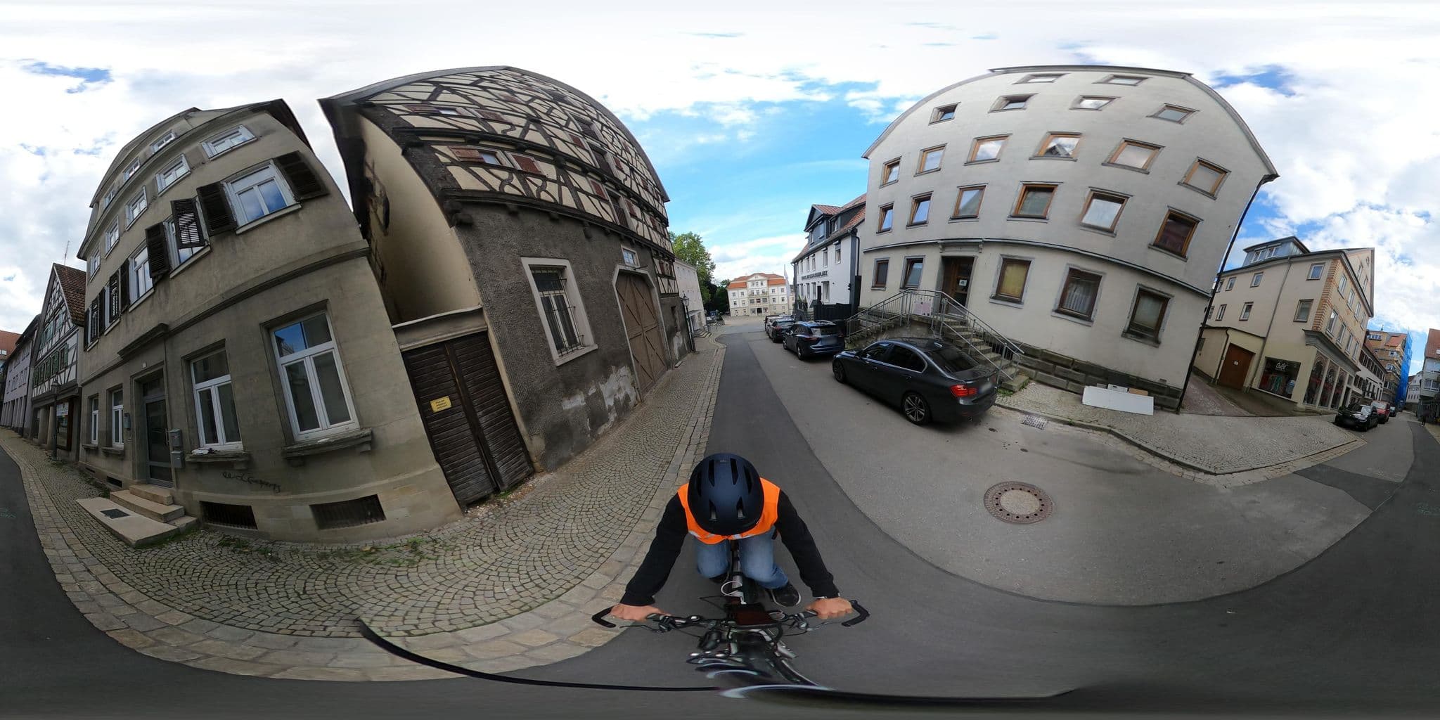 Street view near Hotel Gasthof Mohren, Hechingen — © RadNETZ (CC BY-SA · Mapillary)