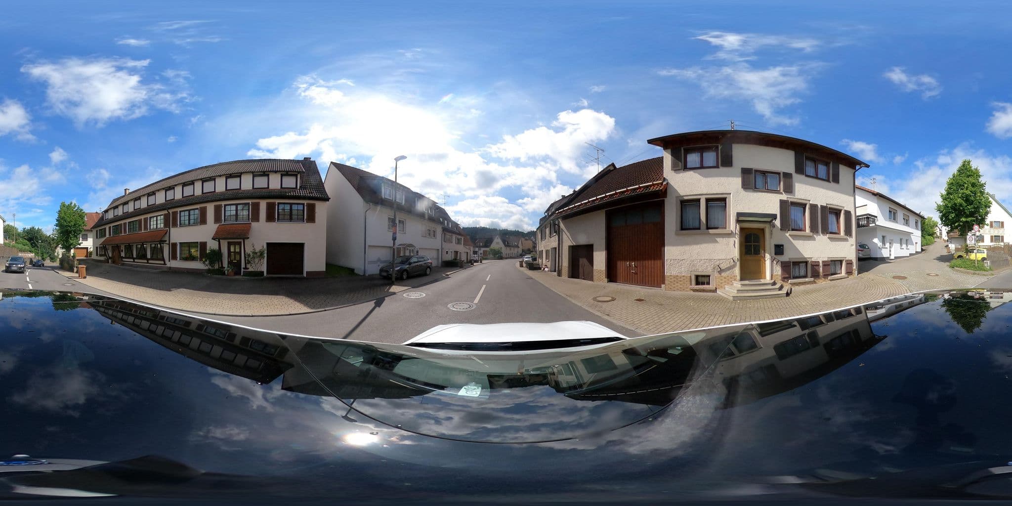 Street view near Burster Herbert, Haiterbach — © peterleth (CC BY-SA · Mapillary)