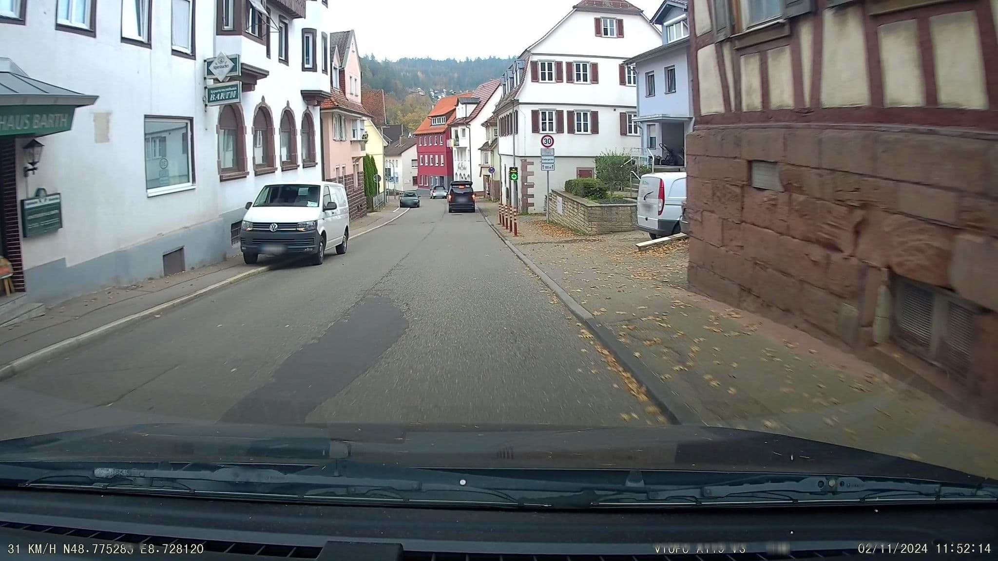 Street view near Apartements Paradiso Renate Böhm, Bad Liebenzell — © tim3003 (CC BY-SA · Mapillary)