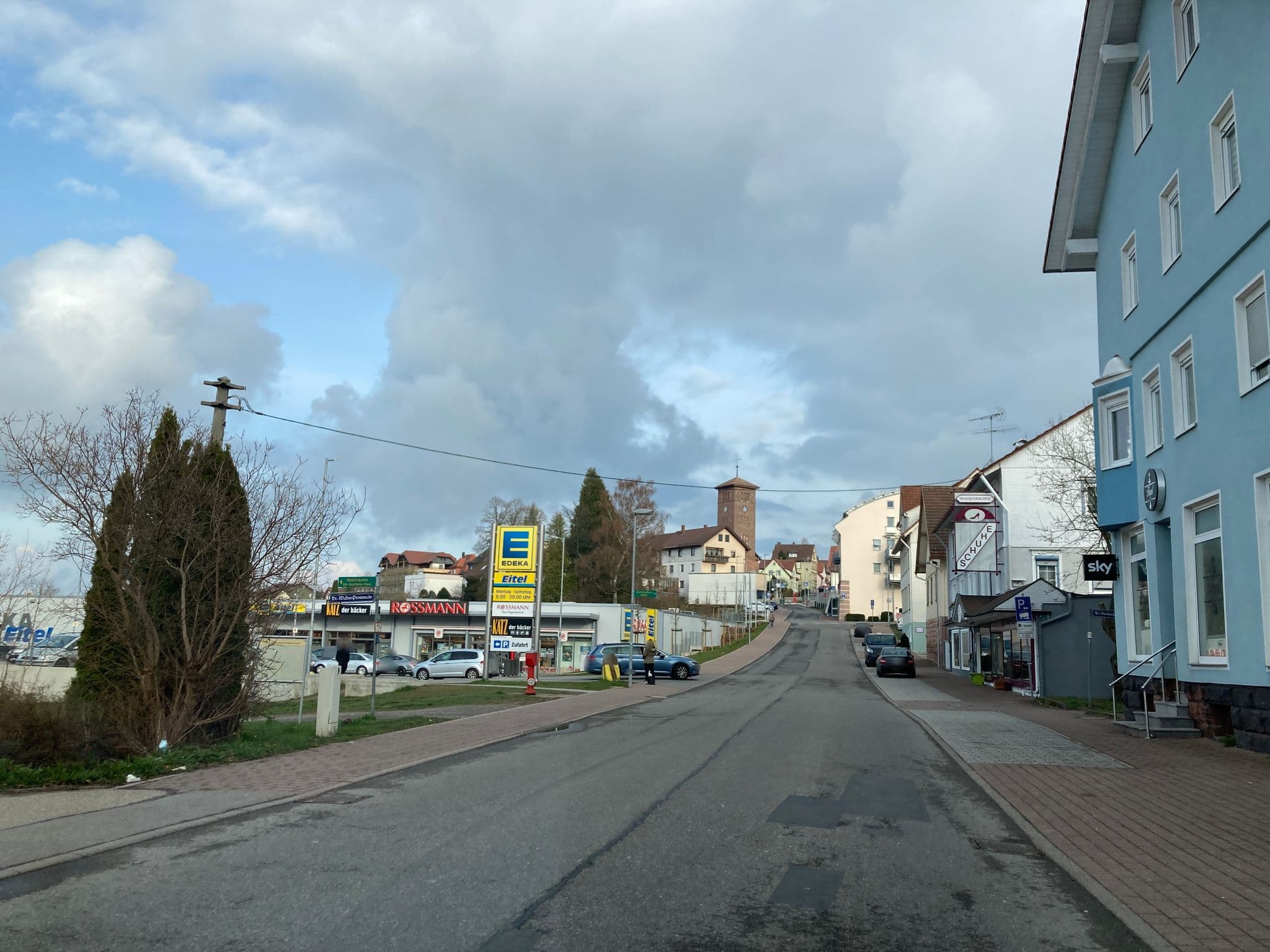 Street view near Hotel Mönchs Lamm, Schömberg — © tasmaniadevil (CC BY-SA · Mapillary)