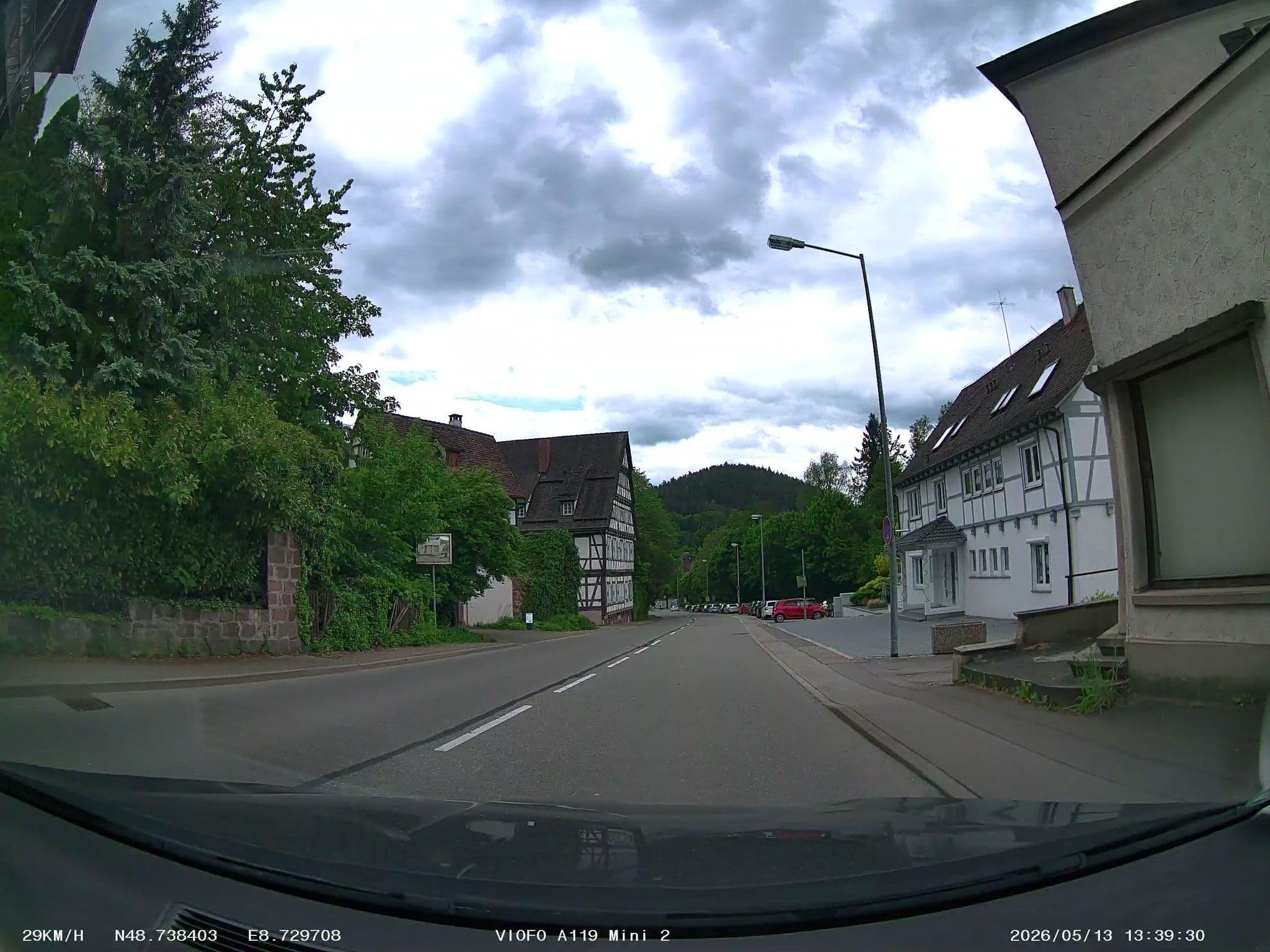 Street view near Boardinghouse Bärental Calw- Hirsau, Calw — © soulcover (CC BY-SA · Mapillary)