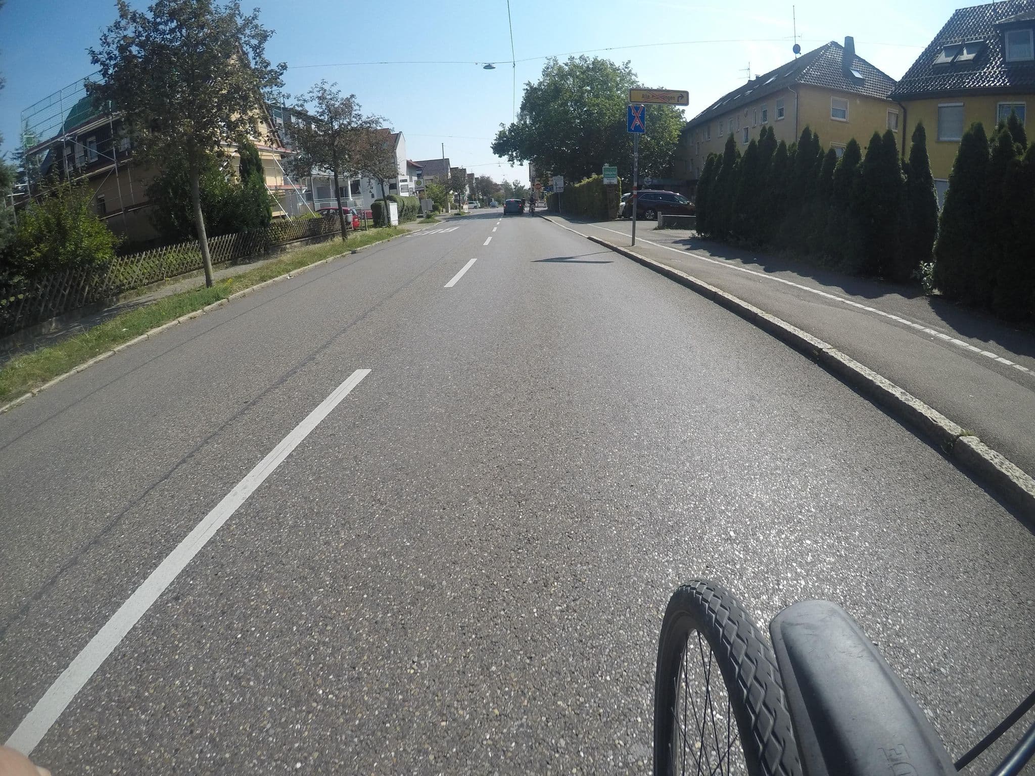 Street view near Athanassia Panayiotopolou Hotel Vaihinger Hof, Heerstraße — © mfa (CC BY-SA · Mapillary)