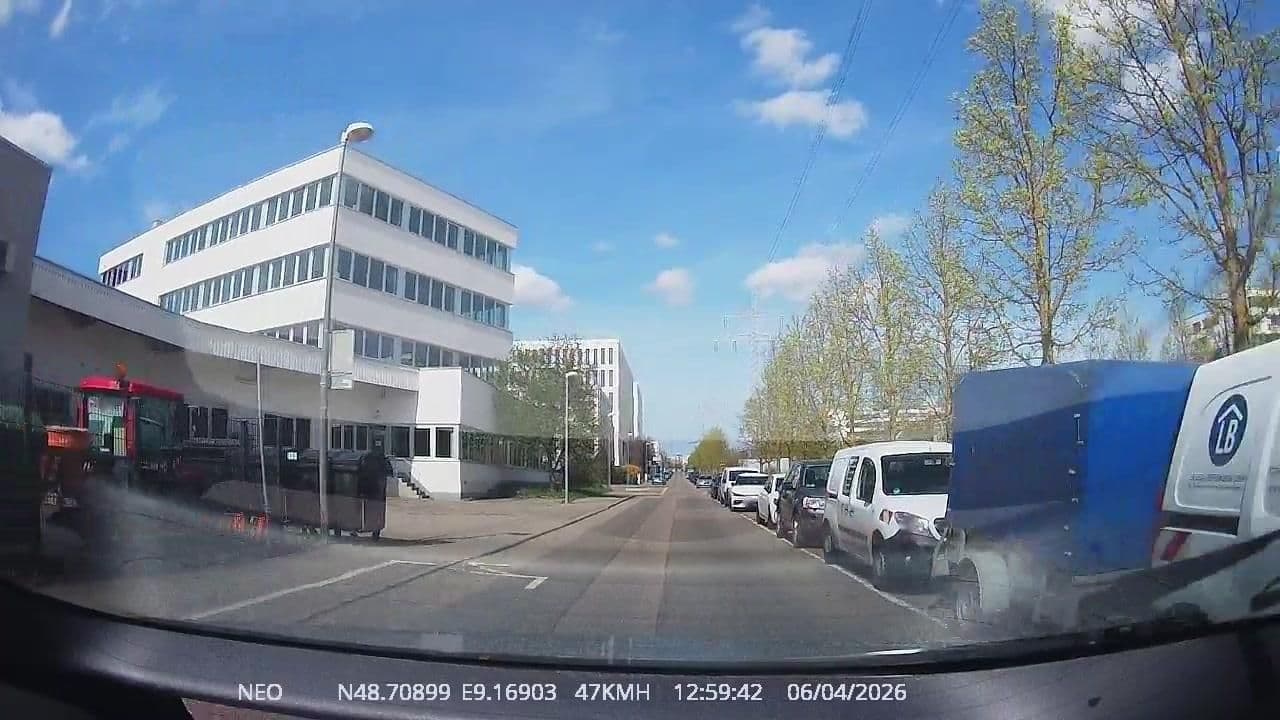 Street view near ACHAT Comfort Hotel Airport & Messe Stuttgart, Leinfelden-Echterdingen — © TechniPorter (CC BY-SA · Mapillary)