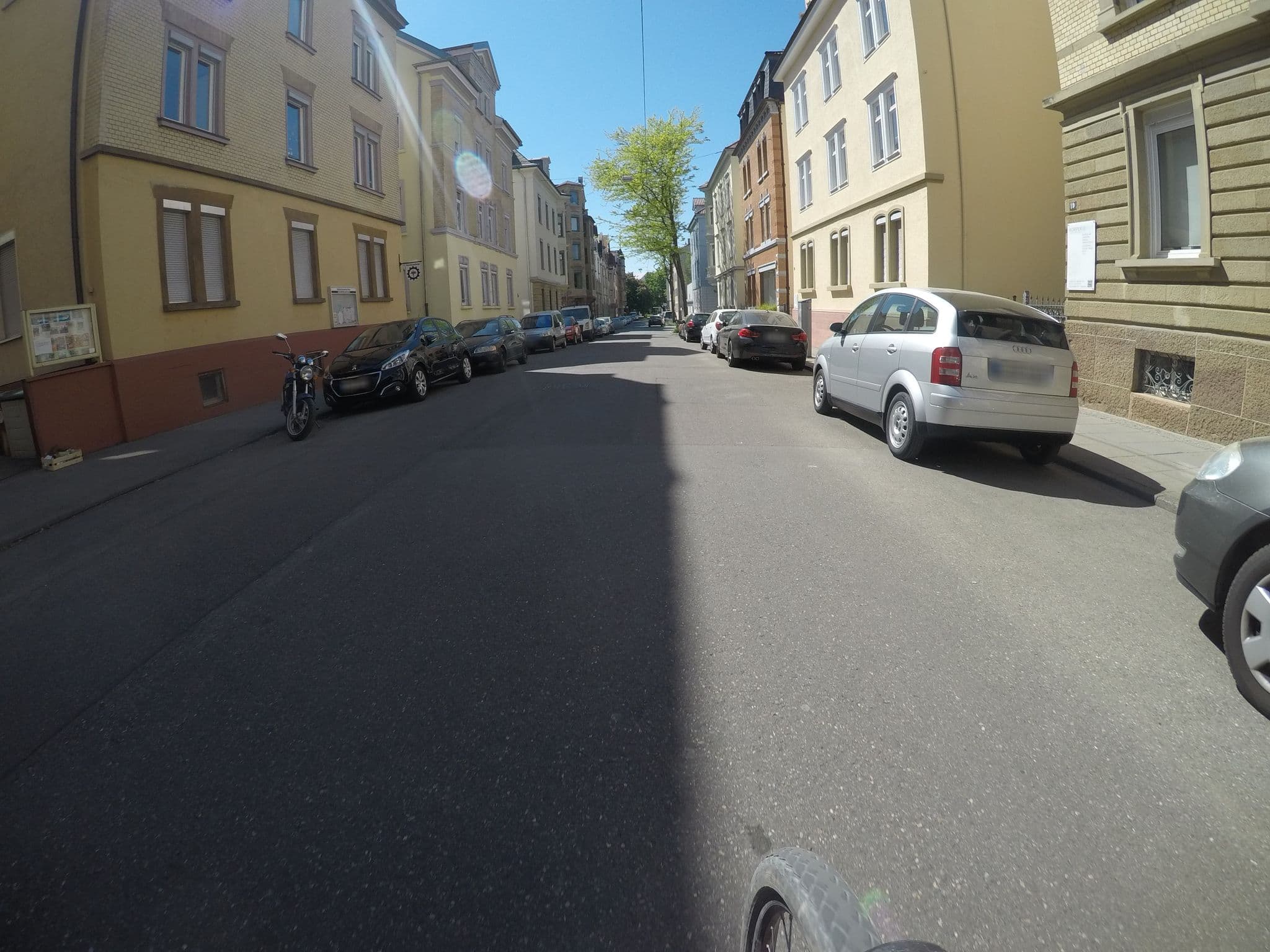 Street view near Hotel Wiesbadener Hof Dana Ries Hotel, Stuttgart-Ost — © mfa (CC BY-SA · Mapillary)