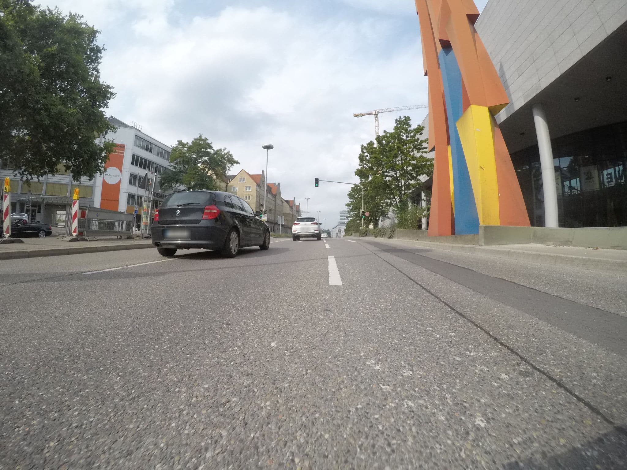 Street view near Hotel Pflieger Nebengebäude, Stuttgart — © slabby (CC BY-SA · Mapillary)