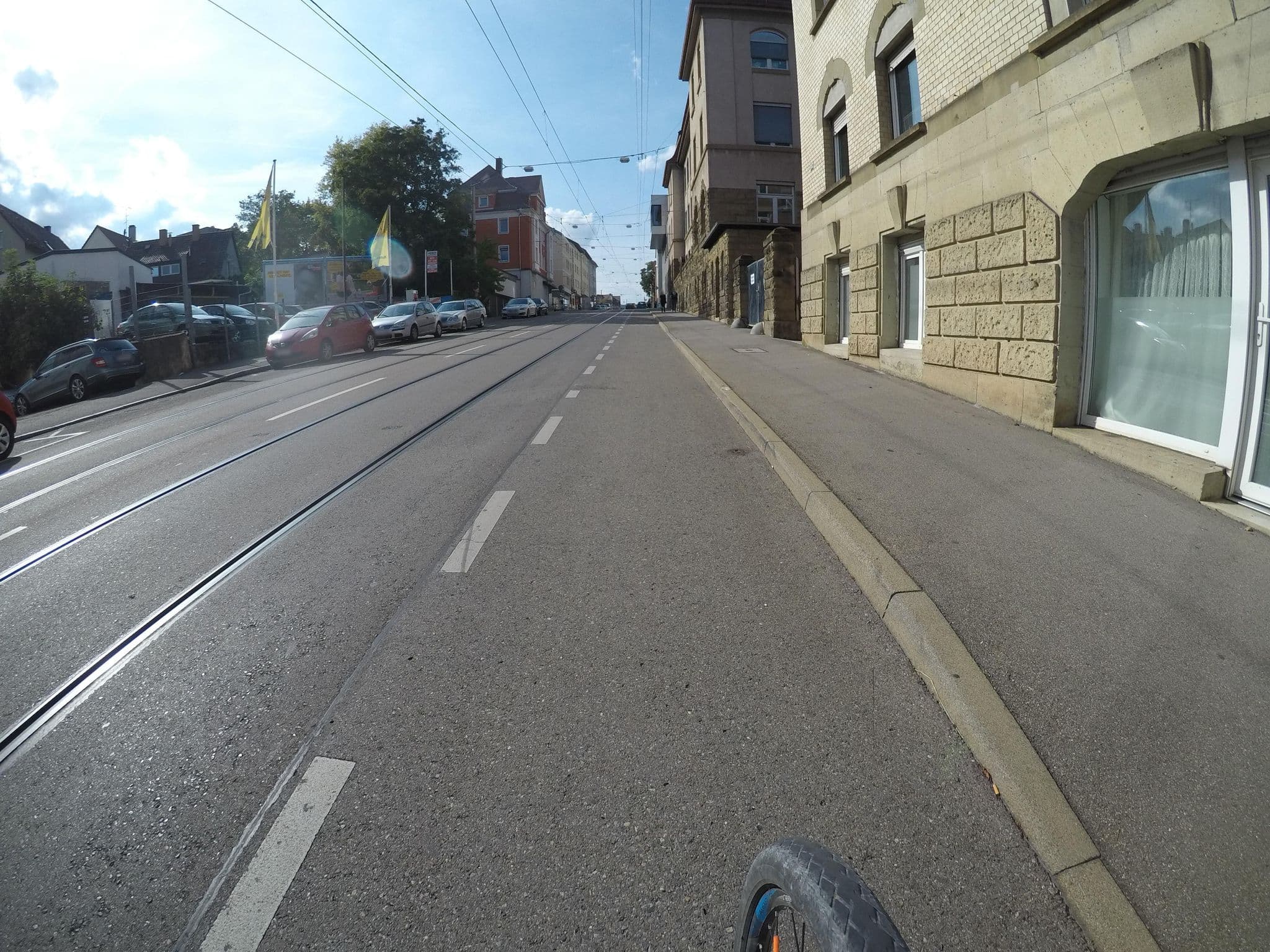 Street view near Relax Wellnesshotel Stuttgart, Stuttgart-Ost — © mfa (CC BY-SA · Mapillary)