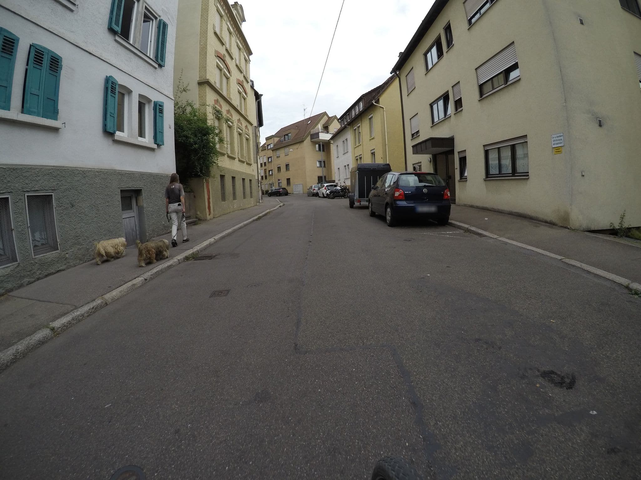 Street view near Backerschmide Hotel-Restaurant-Weinstube, Stuttgart-Ost — © mfa (CC BY-SA · Mapillary)