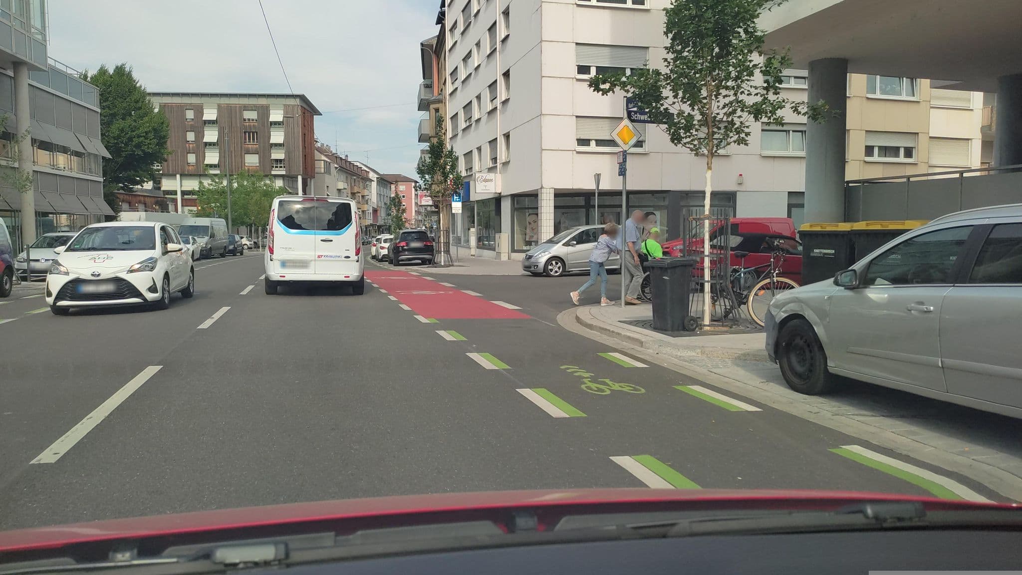 Street view near Goldstadt FeWo BARTH Pforzheim, Pforzheim — © rausk (CC BY-SA · Mapillary)