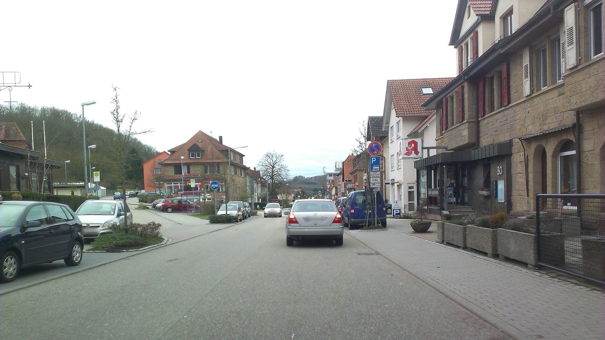 Street view near Hotelpension Klosterpost, Maulbronn — © wegavision (CC BY-SA · Mapillary)