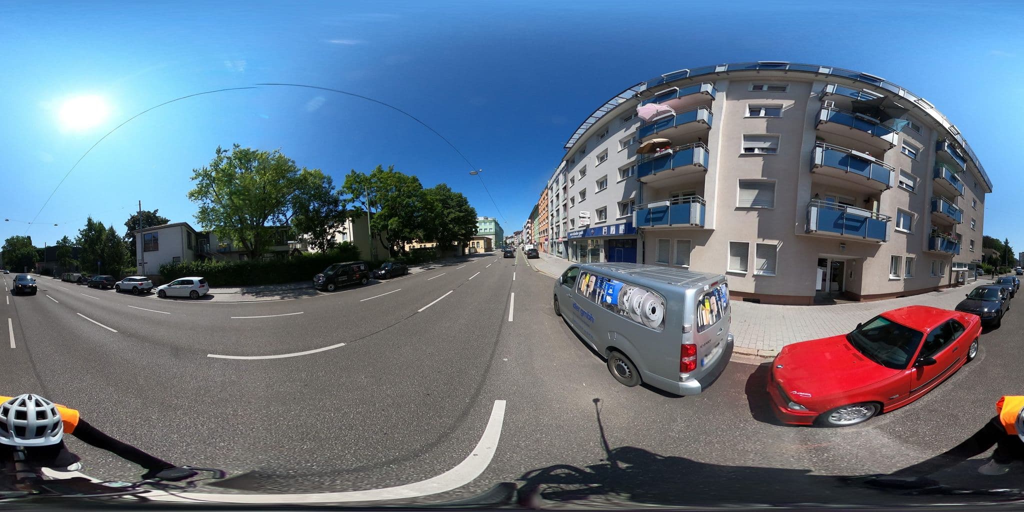 Street view near IB Jugendgästehaus, Pforzheim — © RadNETZ (CC BY-SA · Mapillary)