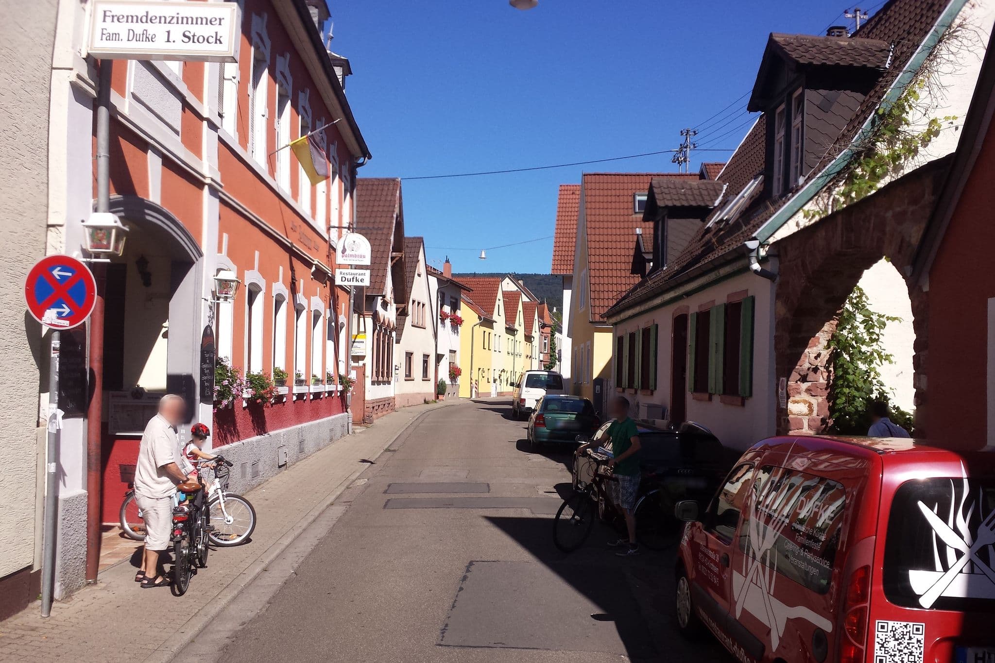 Street view near Pension Dufke, Heidelberg — © wegavision (CC BY-SA · Mapillary)