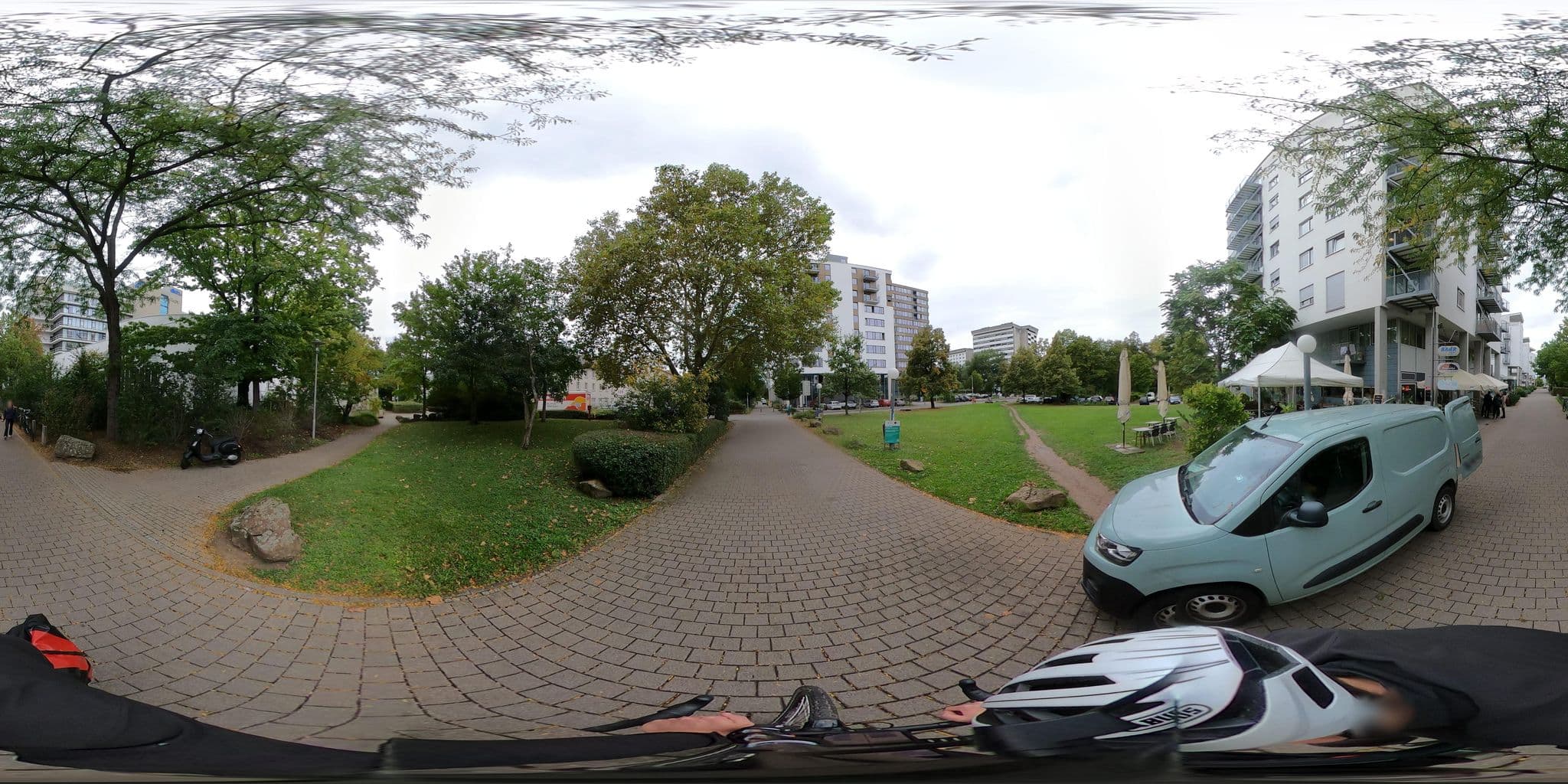 Street view near Guesthouse Universität Heidelberg, Heidelberg — © RadNETZ (CC BY-SA · Mapillary)