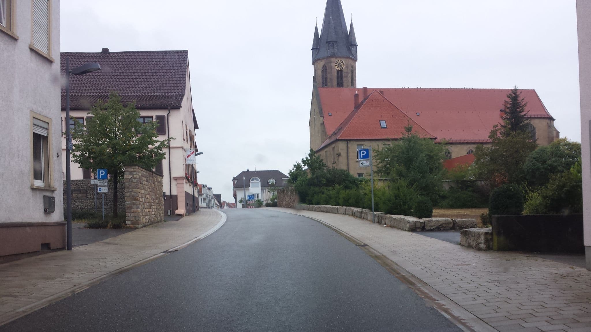 Street view near Pension Greulich, Rauenberg — © wegavision (CC BY-SA · Mapillary)