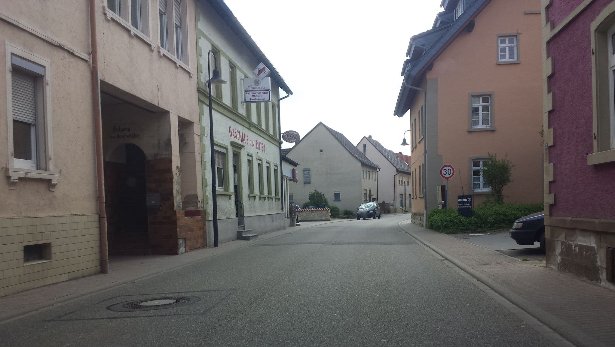 Street view near Günter Volz GmbH, Ittlingen — © wegavision (CC BY-SA · Mapillary)