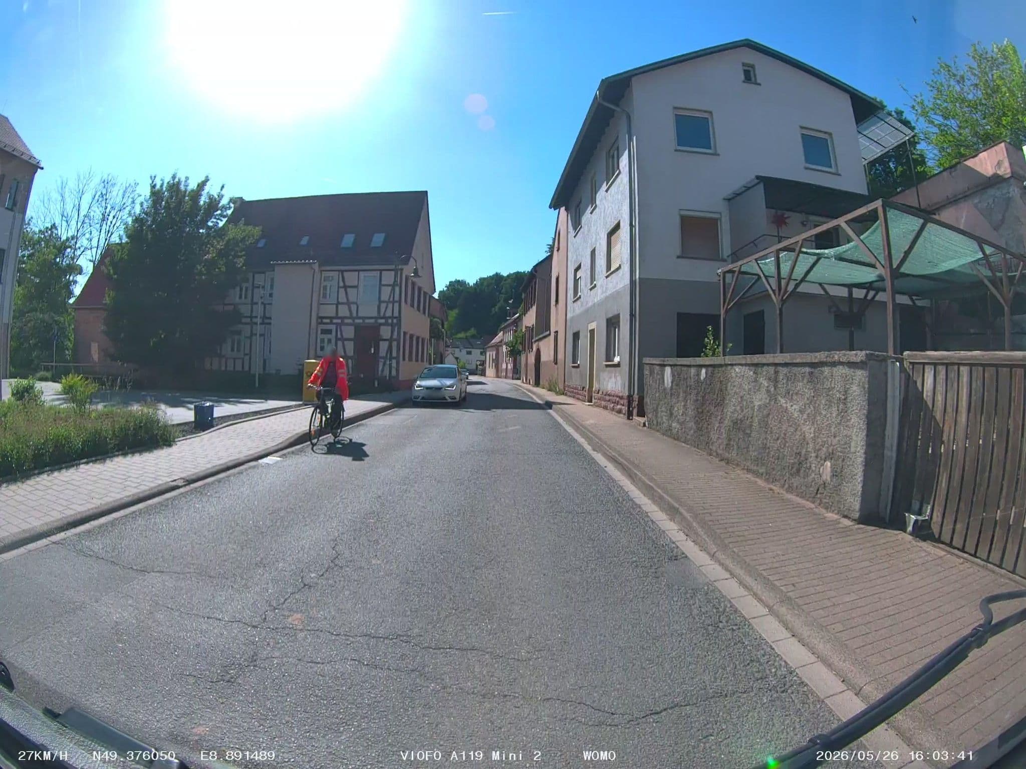 Street view near Bergfrieden, Lobbach — © soulcover (CC BY-SA · Mapillary)