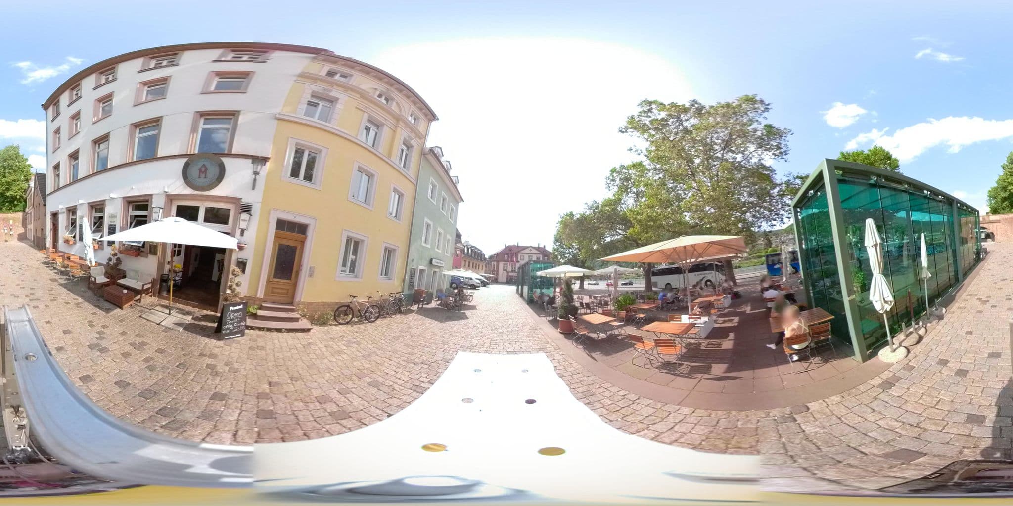 Street view near Ferienwohnungen Neckarblick - Heidelberg Altstadt, Heidelberg — © wegavision (CC BY-SA · Mapillary)