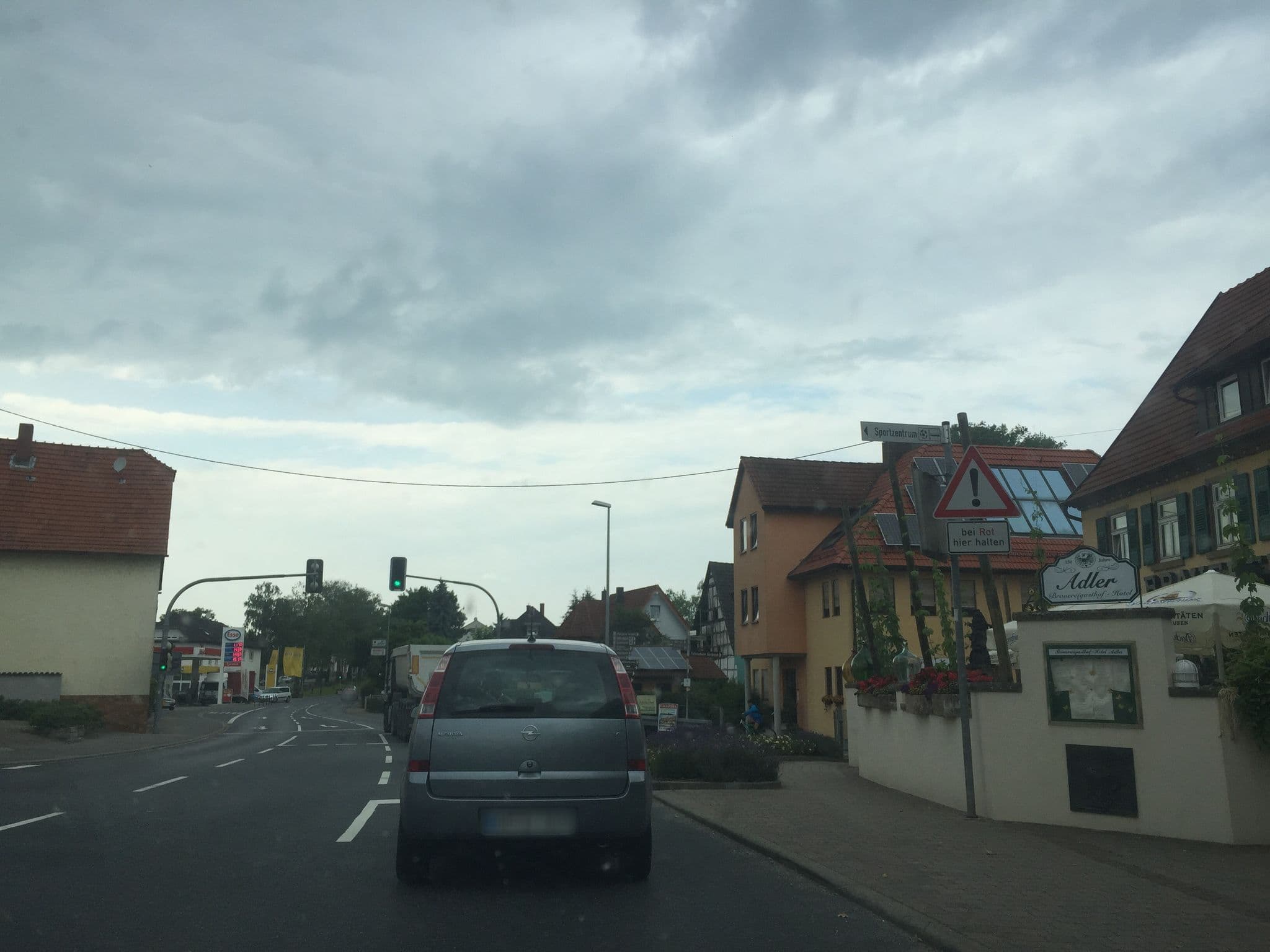 Street view near Brauereigasthof Adler, Zuzenhausen — © ramap (CC BY-SA · Mapillary)