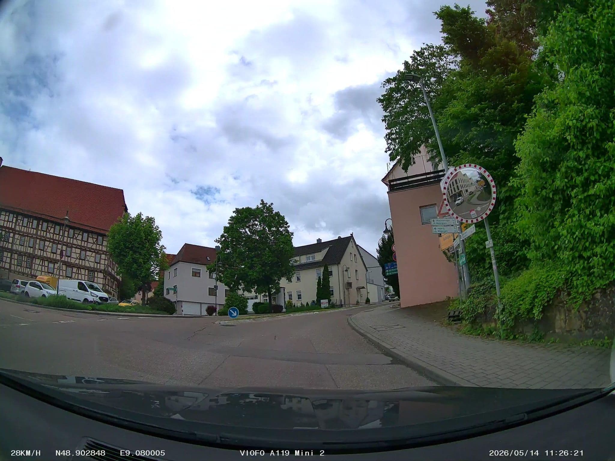 Street view near Zum Goldenen Hahnen, Markgröningen — © soulcover (CC BY-SA · Mapillary)