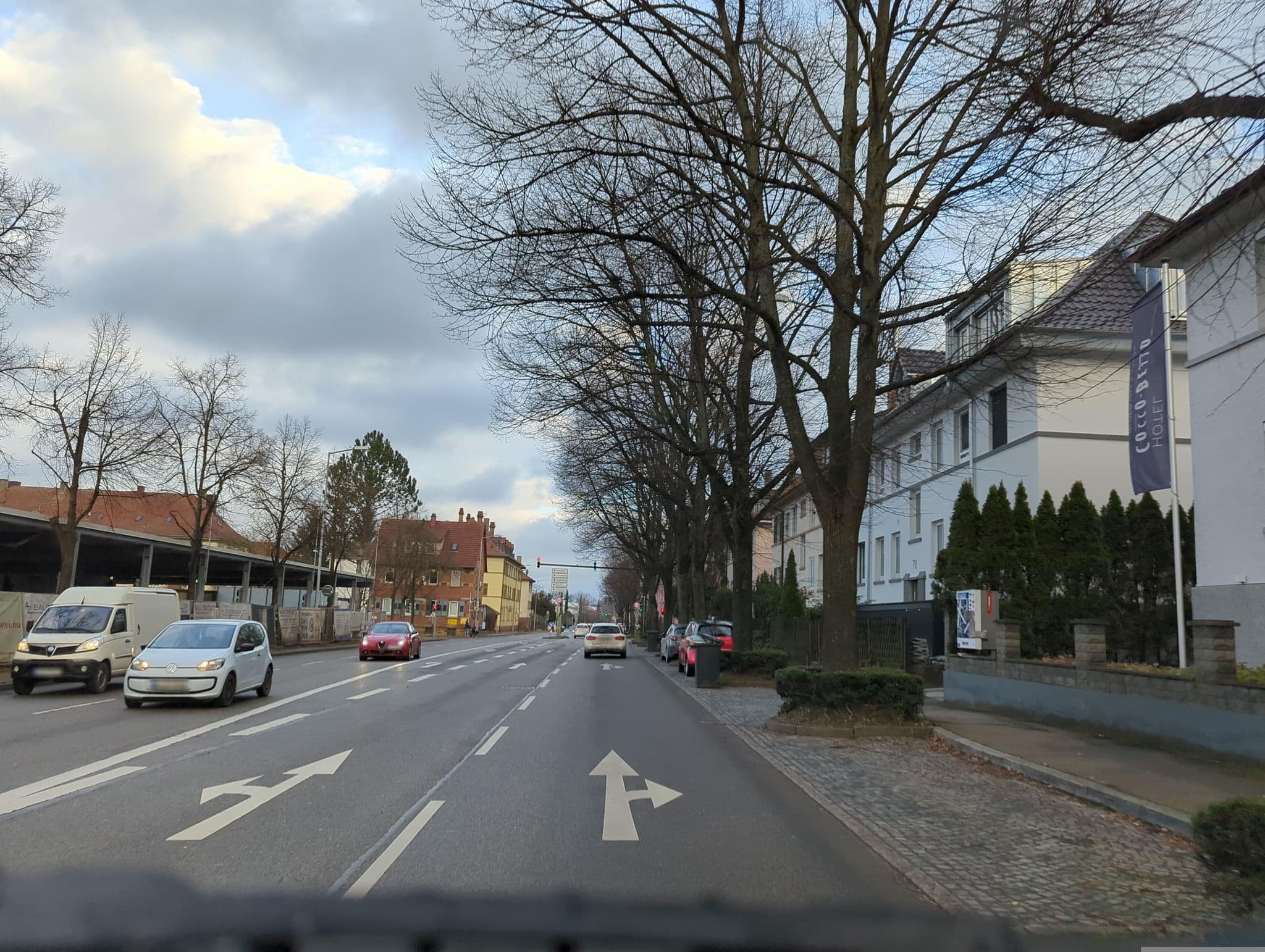 Street view near Villa Foret, Ludwigsburg — © electria (CC BY-SA · Mapillary)