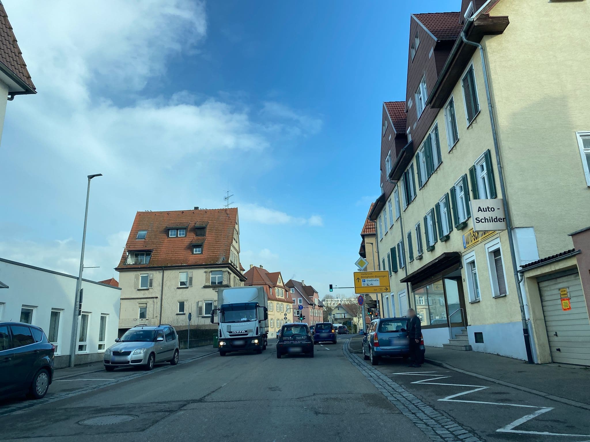 Street view near Hotel Post Garni, Vaihingen an der Enz — © schokiss (CC BY-SA · Mapillary)