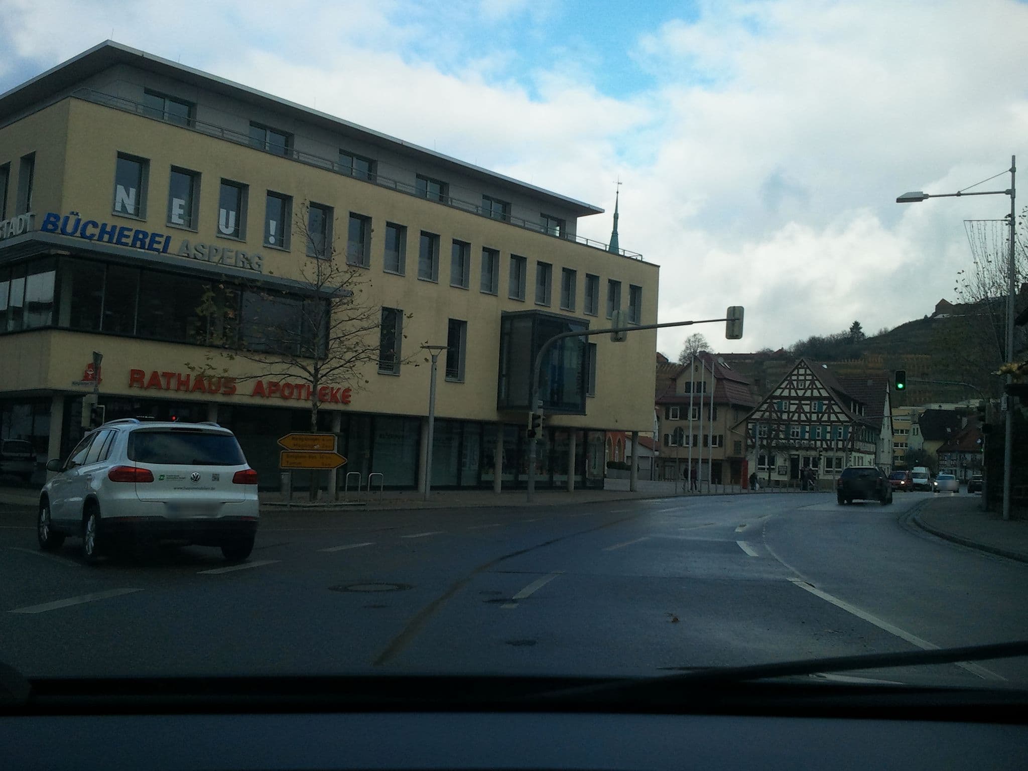Street view near Gasthof zum Bären, Asperg — © teddy73 (CC BY-SA · Mapillary)