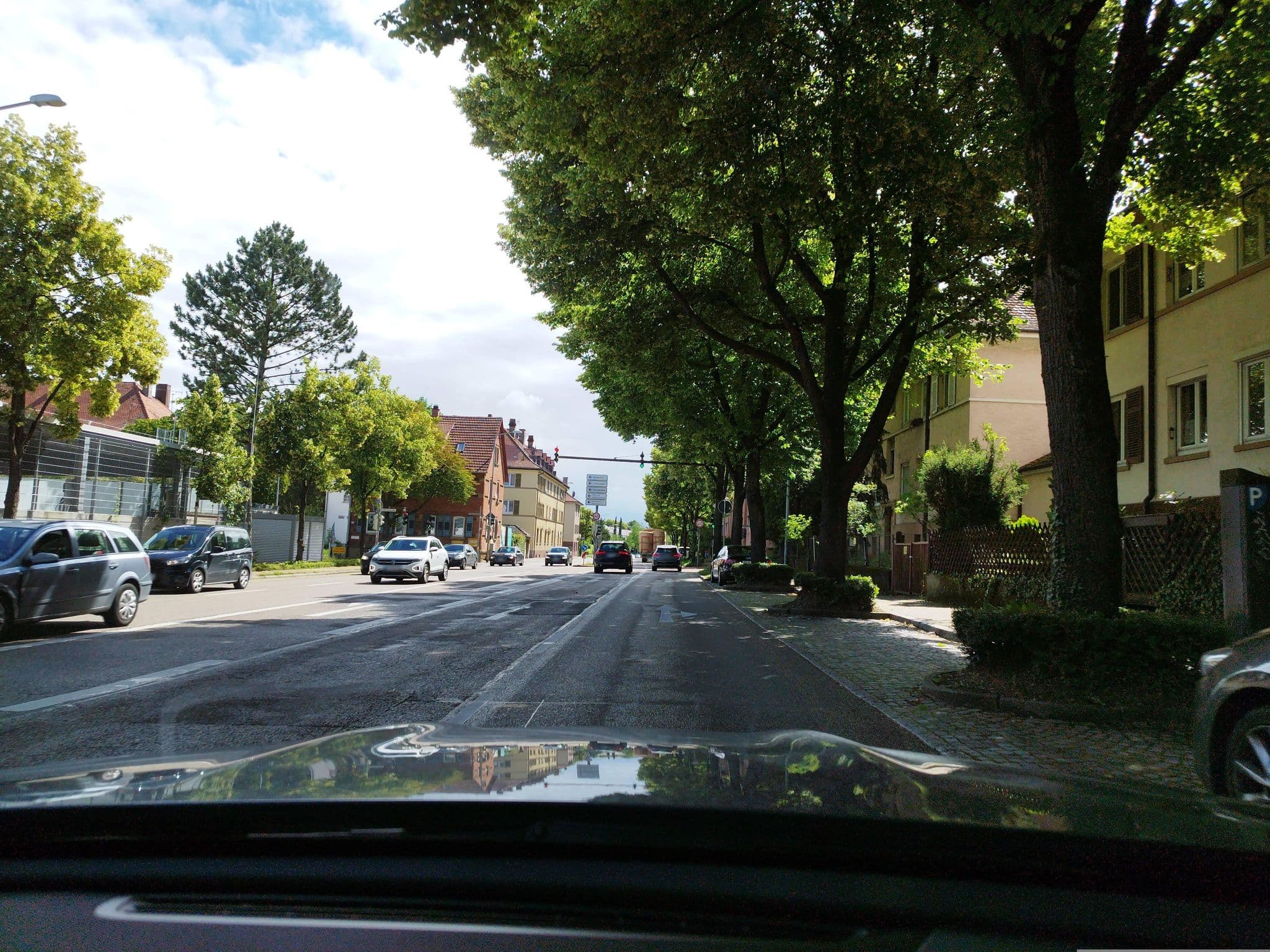 Street view near Hotel Cocco Bello, Ludwigsburg — © bct (CC BY-SA · Mapillary)