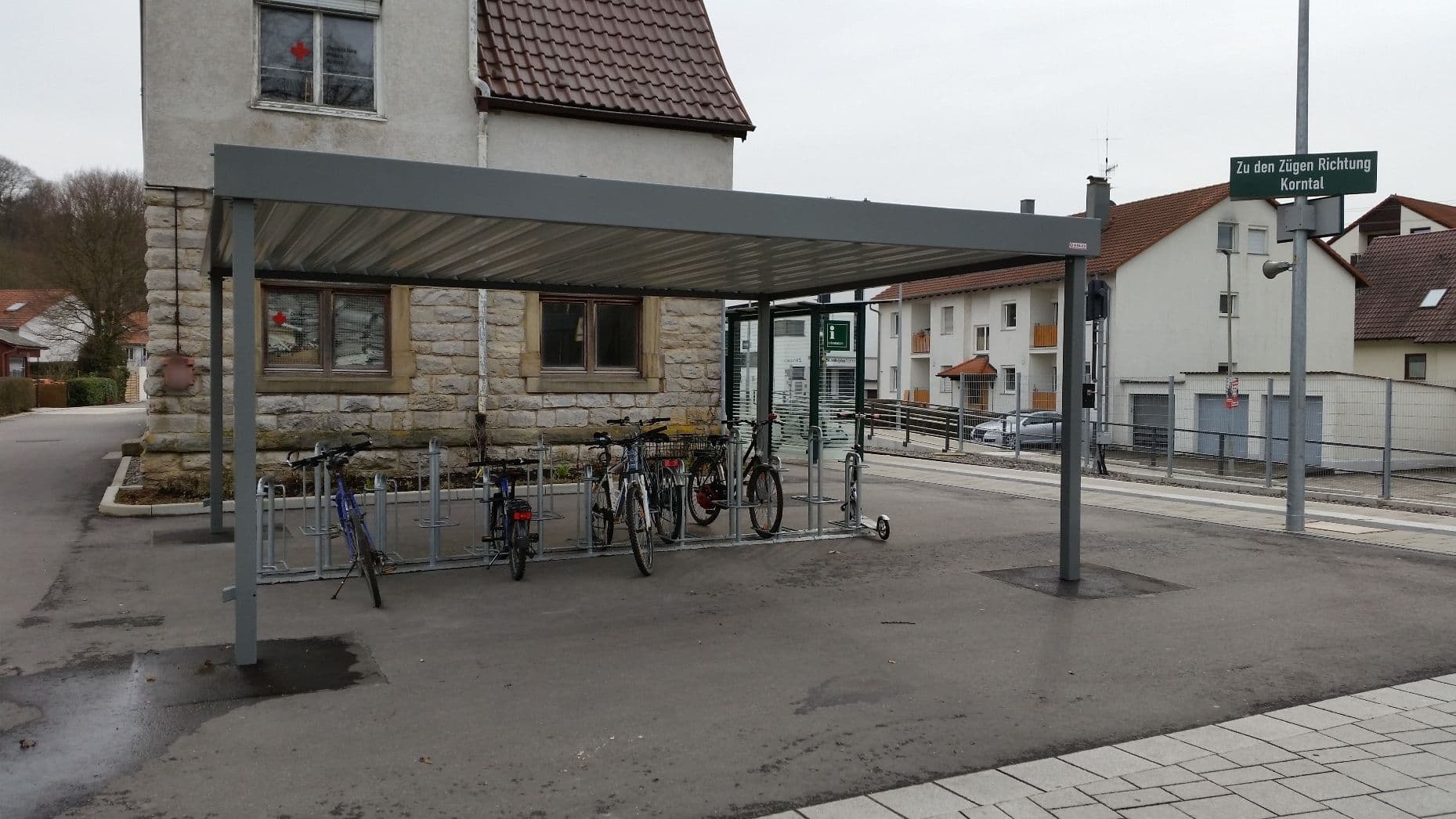 Street view near Hotel Swiss Chalet, Schwieberdingen — © nvbwseifert (CC BY-SA · Mapillary)