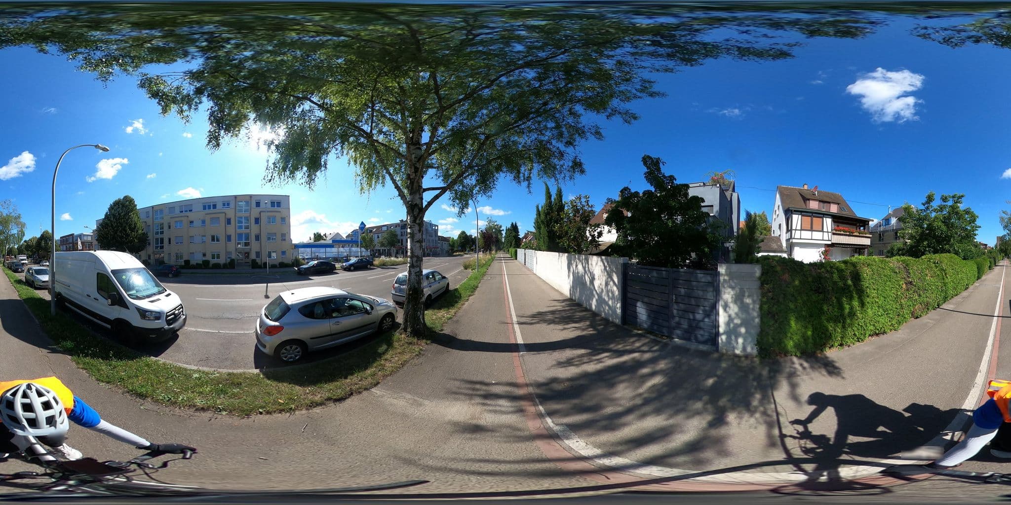 Street view near Appartements Magin, Kornwestheim — © RadNETZ (CC BY-SA · Mapillary)