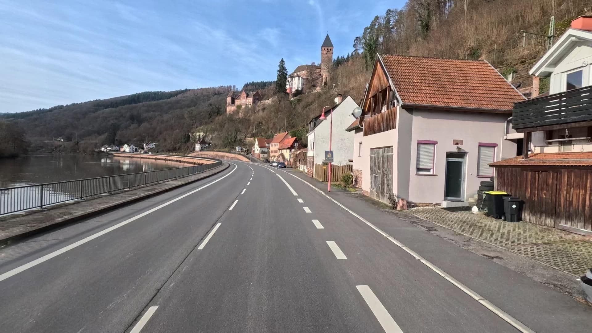 Street view near Fath Marion Modelleisenbahnen und Pension Gästehäuser, Neckargerach — © bct (CC BY-SA · Mapillary)