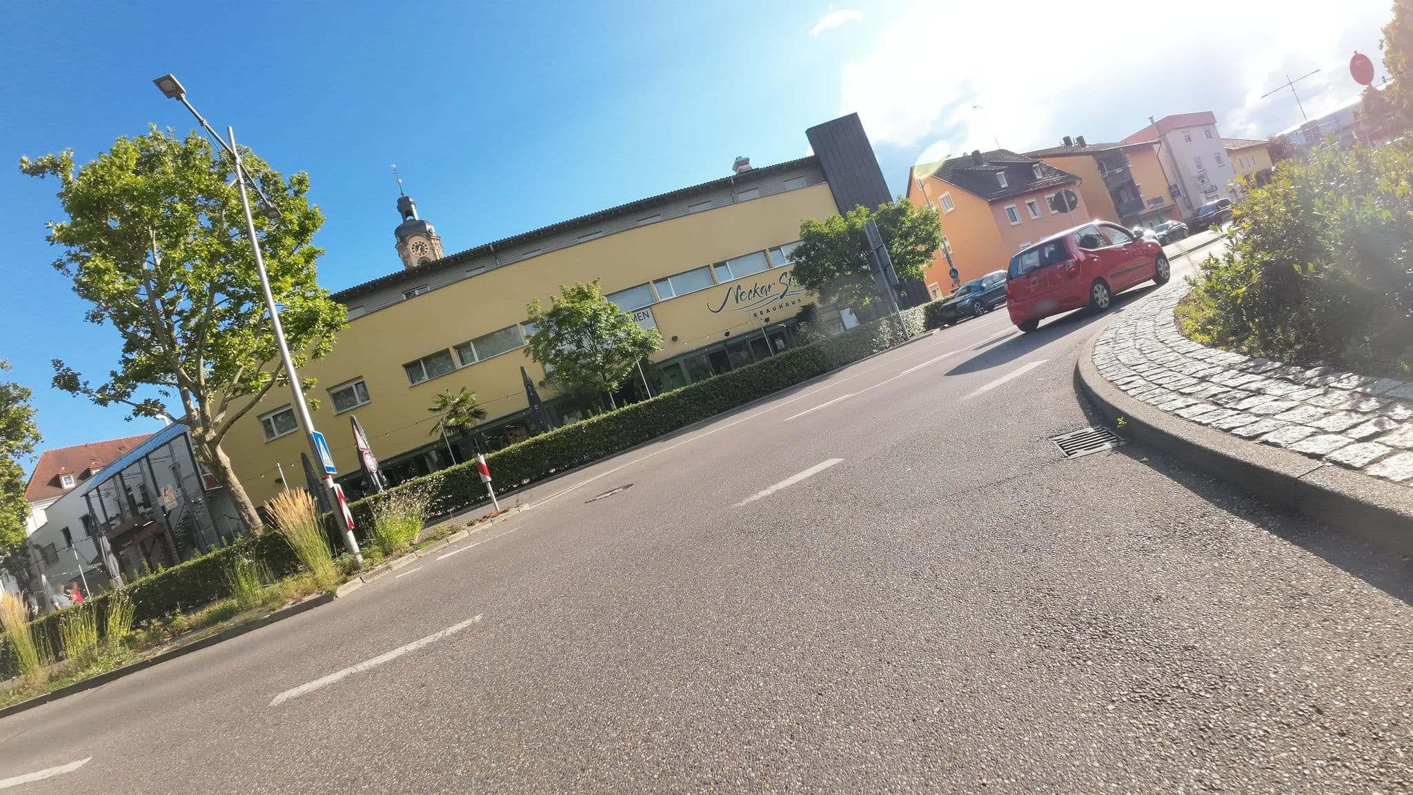Street view near Brauart Hotel, Neckarsulm — © teddy73 (CC BY-SA · Mapillary)