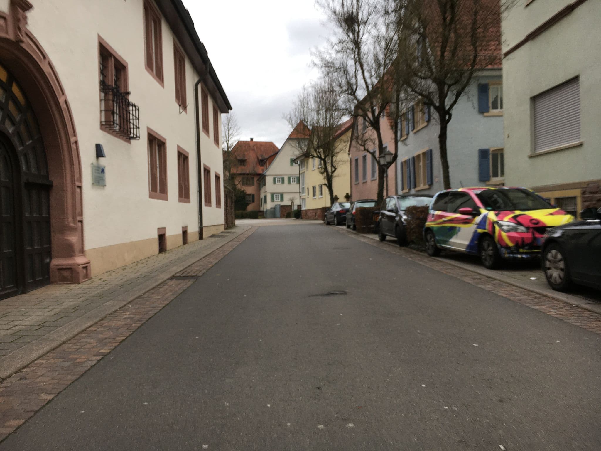 Street view near Bildungshaus Neckarelz, Obrigheim — © waldemar (CC BY-SA · Mapillary)