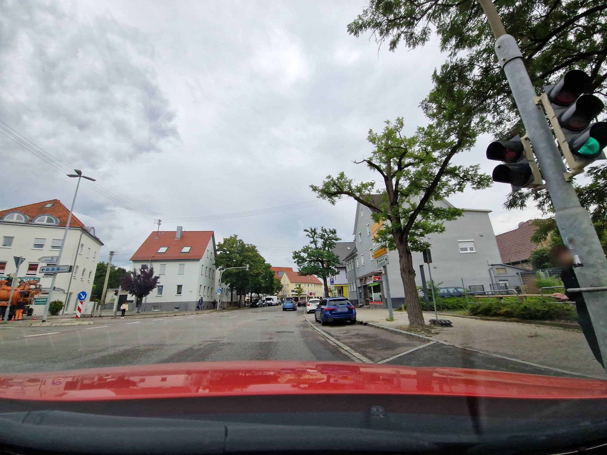 Street view near Outlet Fewo Metzingen, Metzingen — © mcliquid (CC BY-SA · Mapillary)