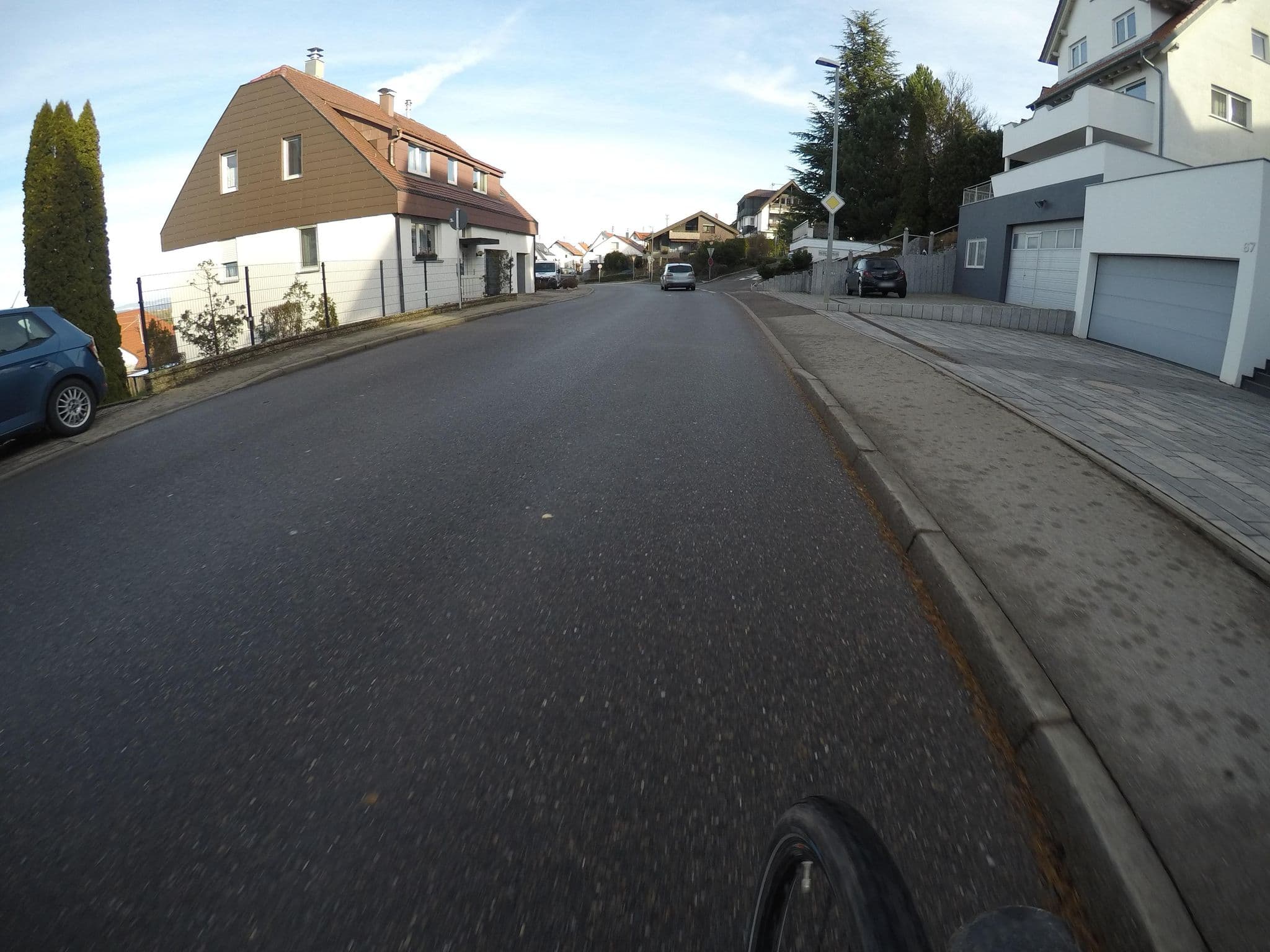 Street view near Ferienwohnung mit Fernblick, Kohlberg — © mfa (CC BY-SA · Mapillary)