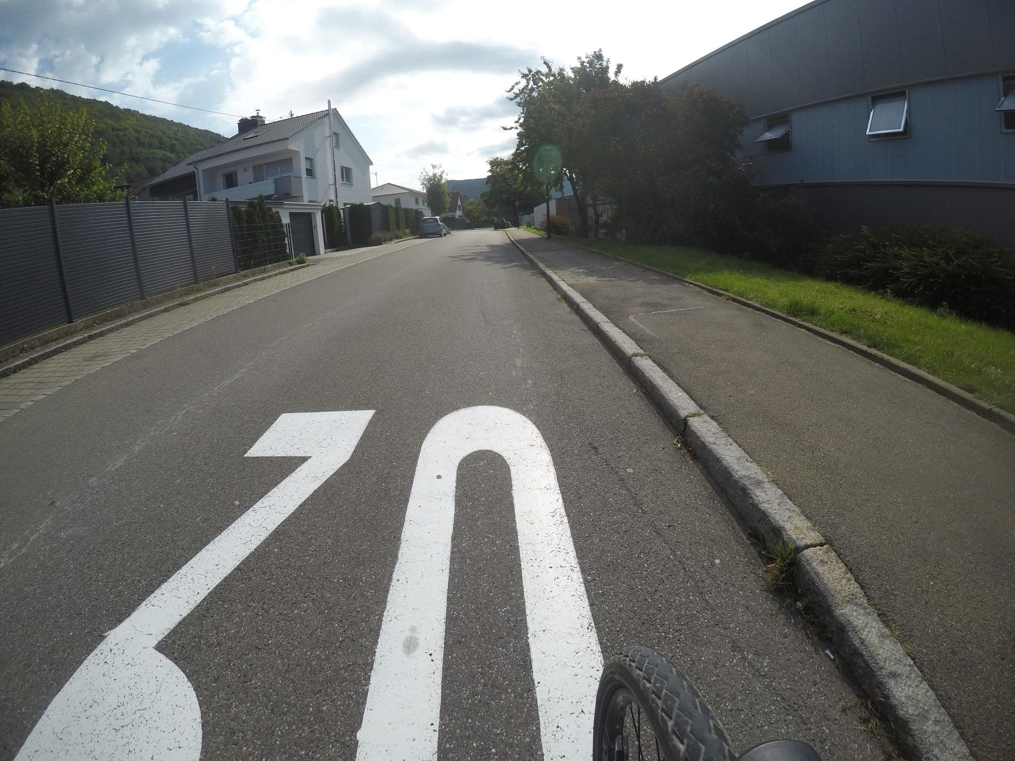Street view near Ferienhaus Vier Jahreszeiten, Bad Urach — © mfa (CC BY-SA · Mapillary)