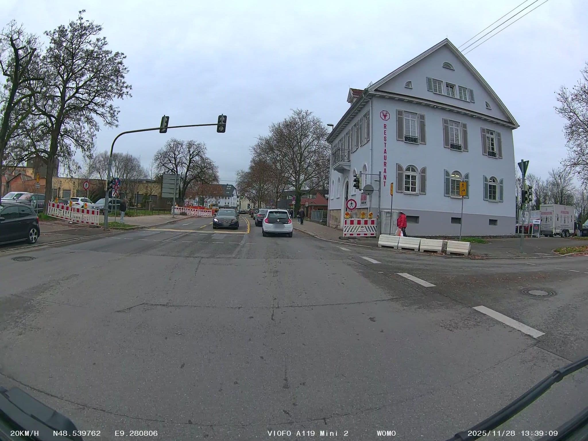 Street view near Achtender Restaurant und Hotel, Metzingen — © soulcover (CC BY-SA · Mapillary)