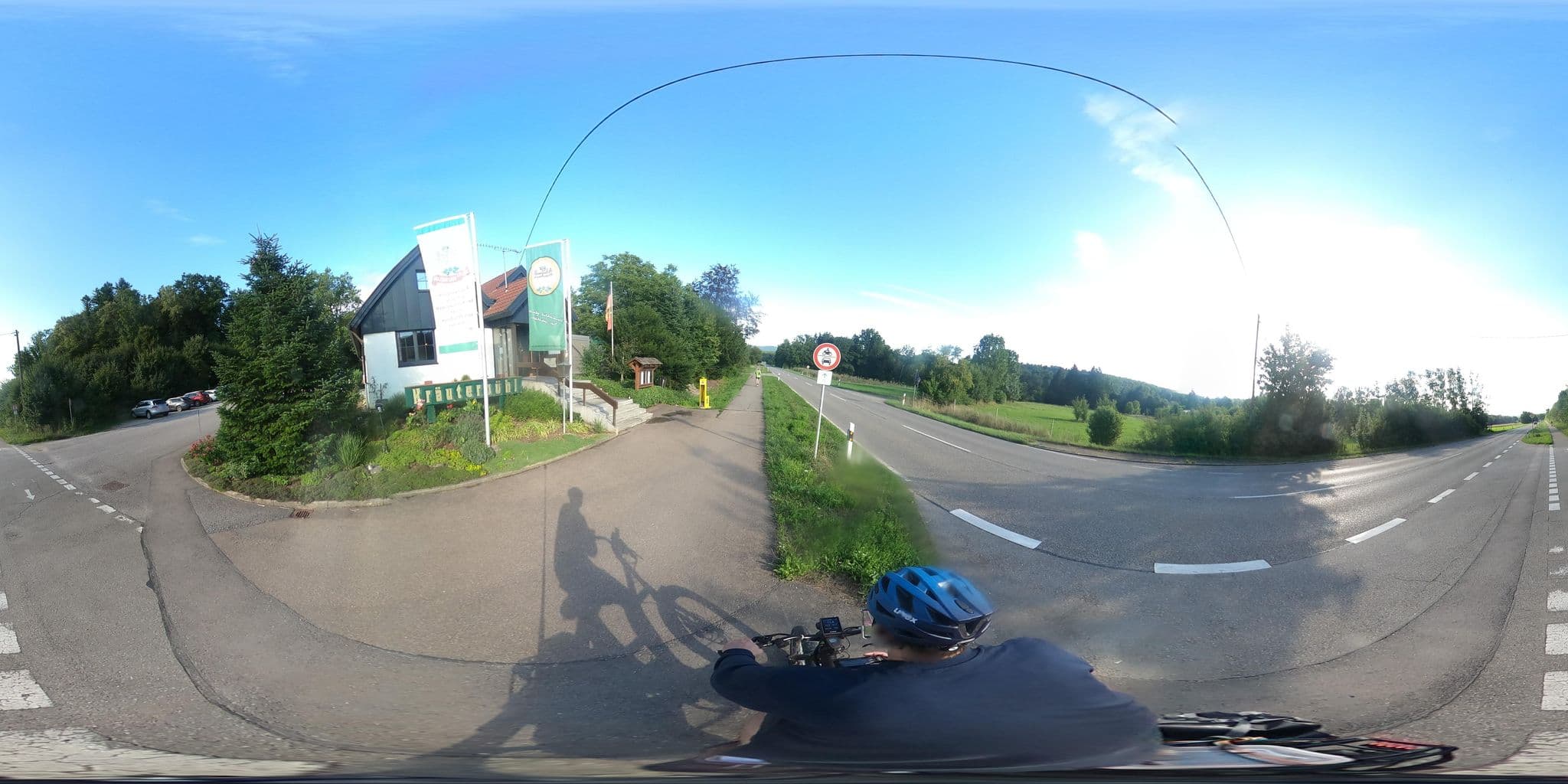 Street view near Tannenhof, Frickenhausen — © RadNETZ (CC BY-SA · Mapillary)