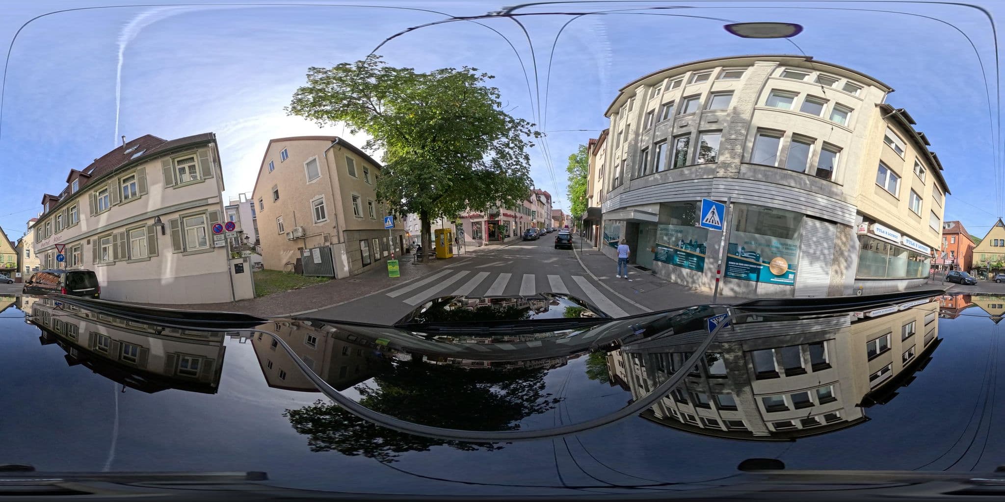 Street view near Hotel-Pension Adler, Stuttgart-Ost — © pharris0n (CC BY-SA · Mapillary)