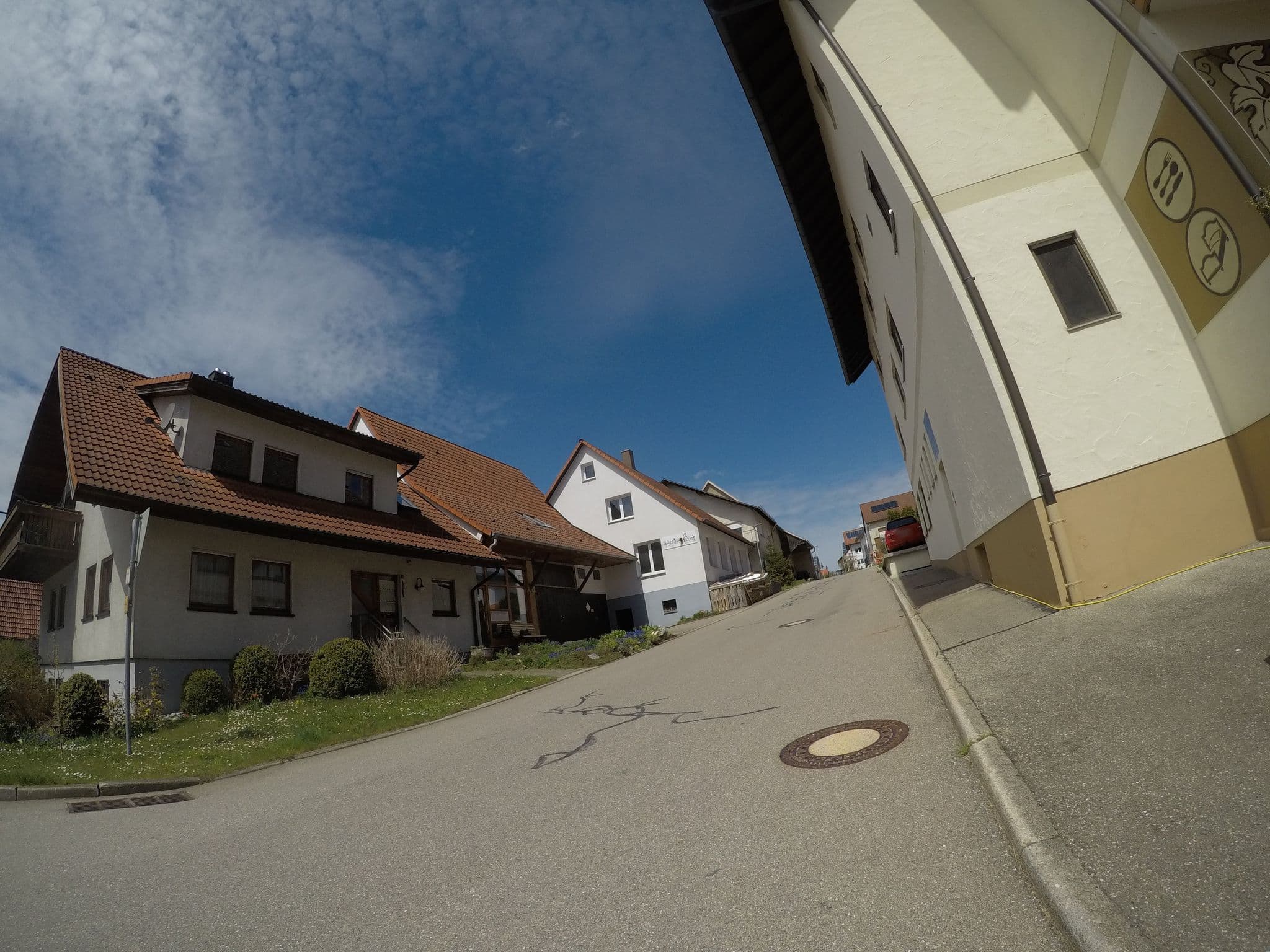Street view near Gasthof Rössle, Westerheim — © ray66 (CC BY-SA · Mapillary)