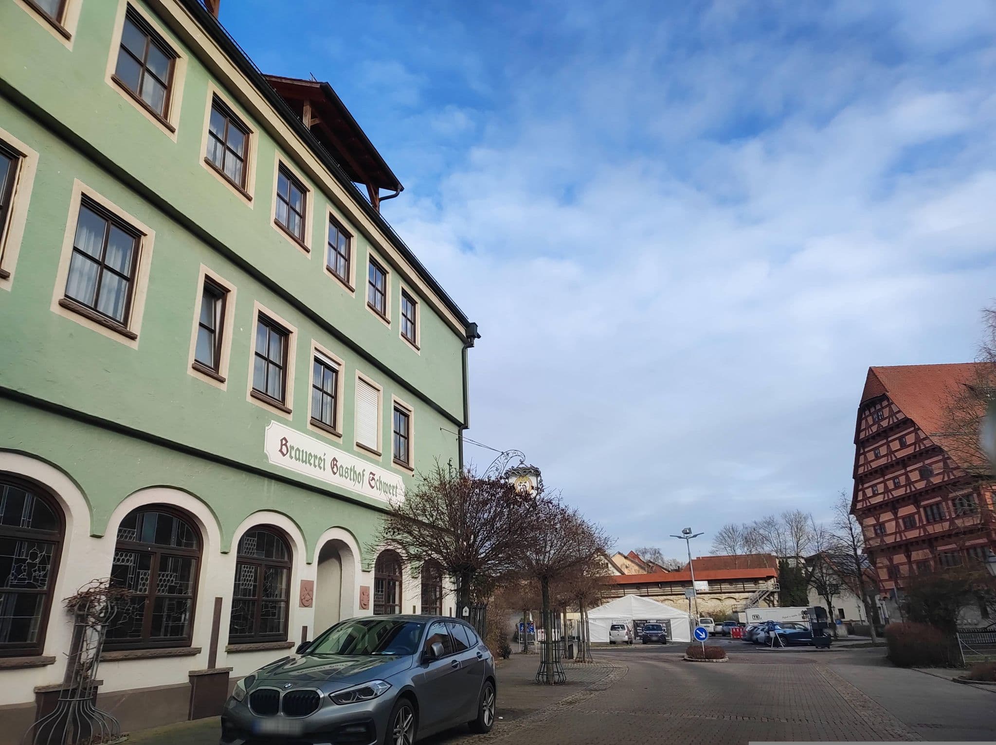 Street view near Gasthof Schwert, Ehingen — © msdess (CC BY-SA · Mapillary)