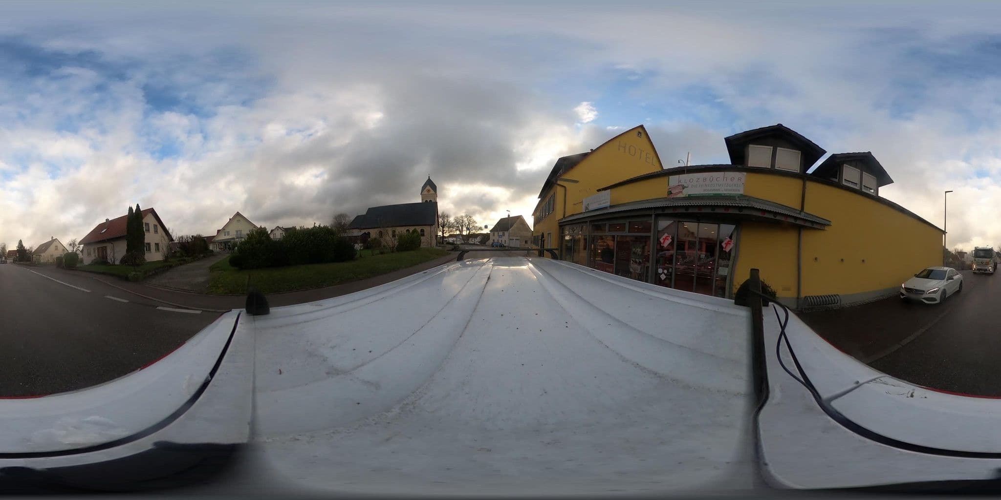 Street view near Hirsch-Hütte Klozbücher, Ellwangen — © DMataRB (CC BY-SA · Mapillary)