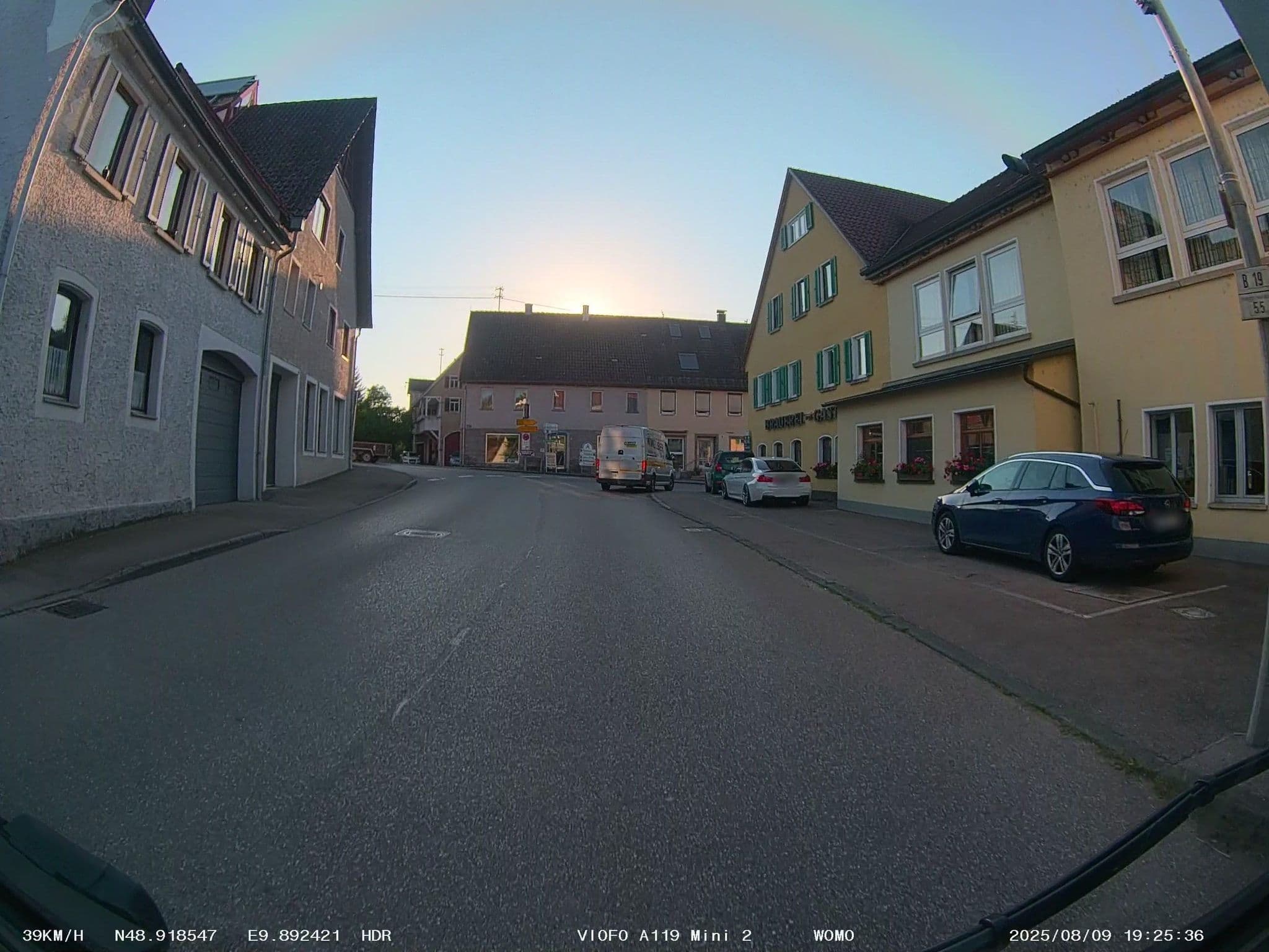 Street view near Brauereigasthof Lamm, Eschach — © soulcover (CC BY-SA · Mapillary)