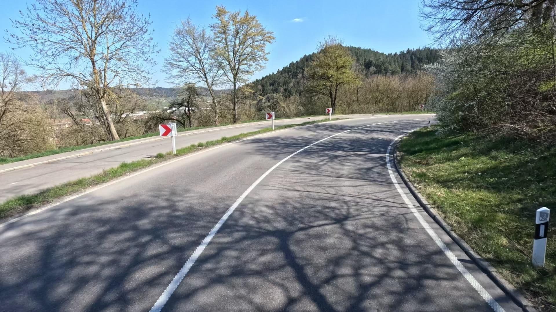 Street view near Pension Seeger Gästehäuser, Gaildorf — © bct (CC BY-SA · Mapillary)